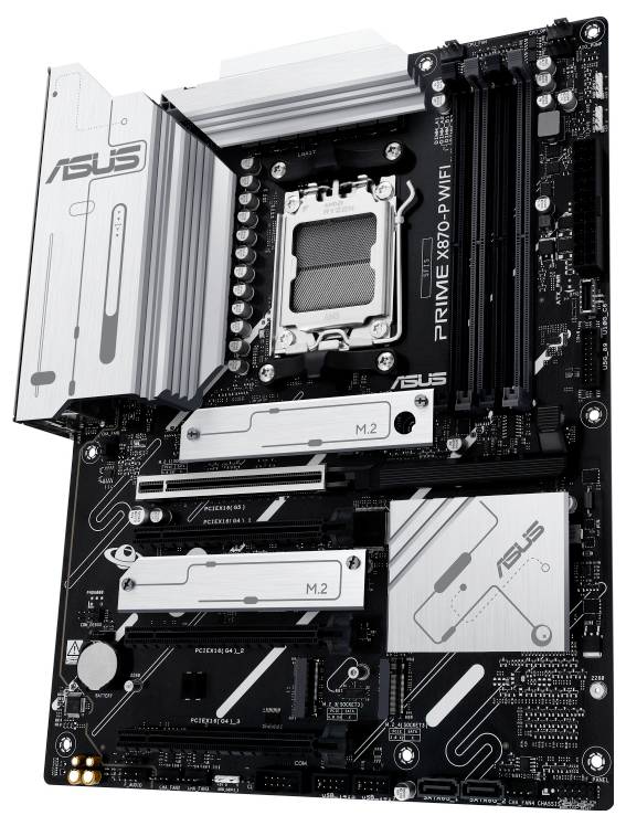 Asus PRIME X870-P WIFI (AM5) (D) Mainboard Sockel (PC) AMD® AM5 Formfaktor (Details) ATX Mainboard-Chipsatz AMD® X870