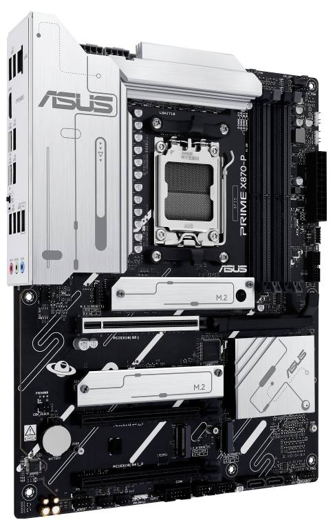 Asus PRIME X870-P (AM5) (D) Mainboard Sockel (PC) AMD® AM5 Formfaktor (Details) ATX Mainboard-Chipsatz AMD® X870