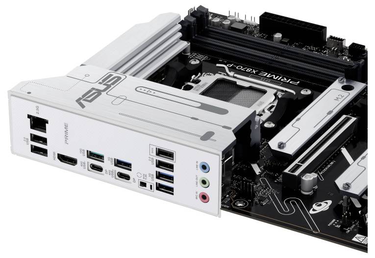 Asus PRIME X870-P (AM5) (D) Mainboard Sockel (PC) AMD® AM5 Formfaktor (Details) ATX Mainboard-Chipsatz AMD® X870