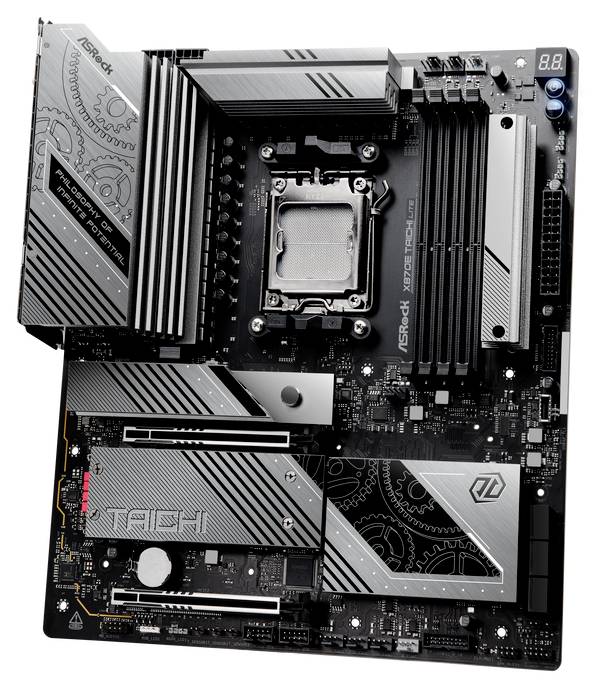 ASRock X870E Taichi Lite - Motherboard - E-ATX - Socket AM5 - AMD X870E Chipsatz - USB4, USB 3.2 Gen 1, USB 3.2 Gen 2, U