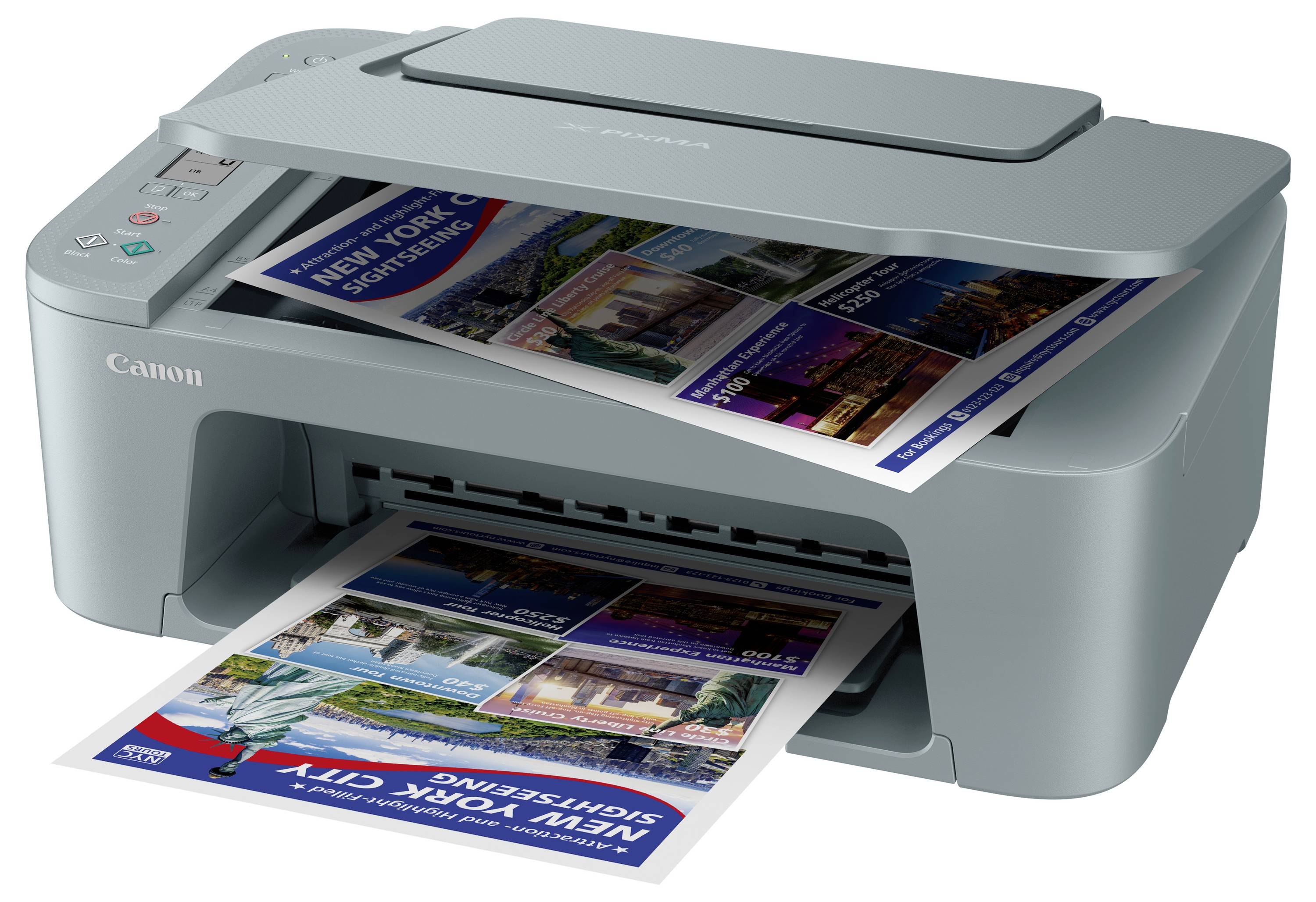 Canon PIXMA TS3752I EUR BL Multifunktionsdrucker Tintenstrahl Farbe A4 Drucker, Scanner, Kopierer Duplex, USB, WLAN