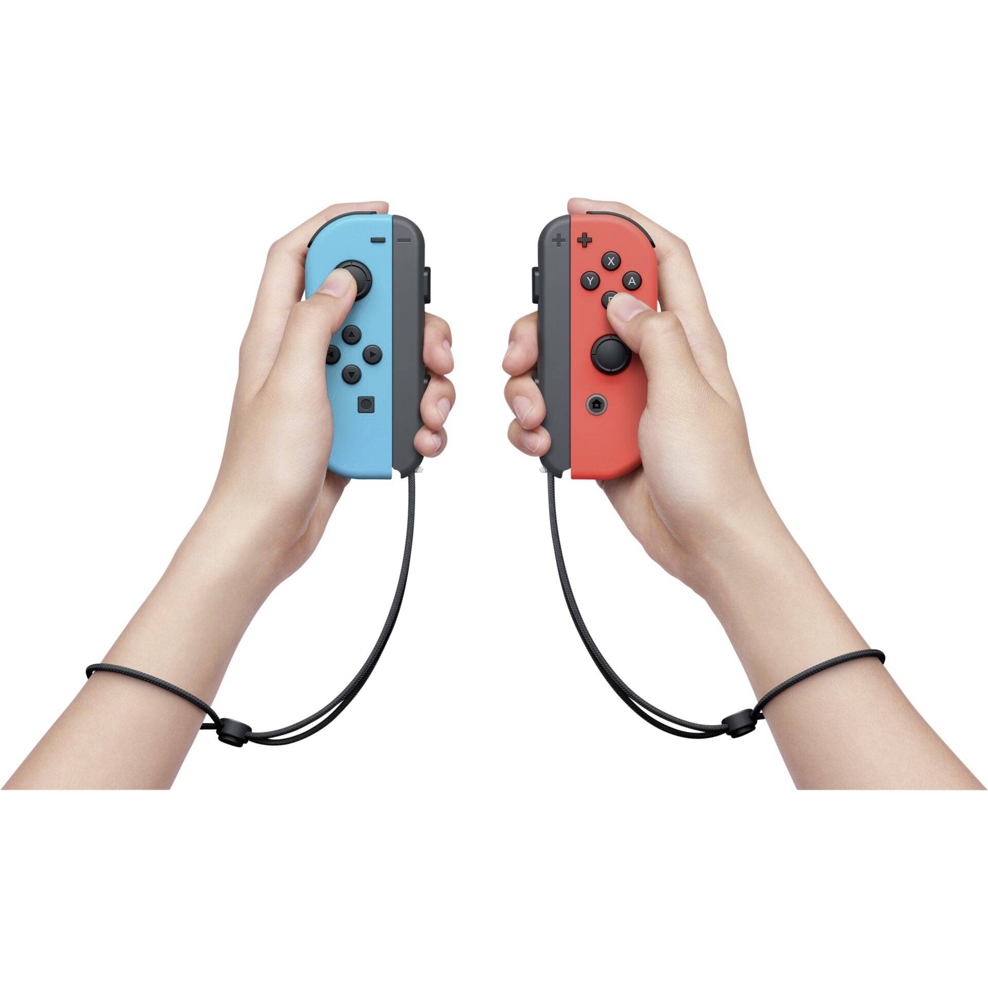 Nintendo Switch Konsole 32GB Grau, Neonblau, Neonrot inkl. Switch Sports + Gurt, inkl. 12 Monate Switch Online