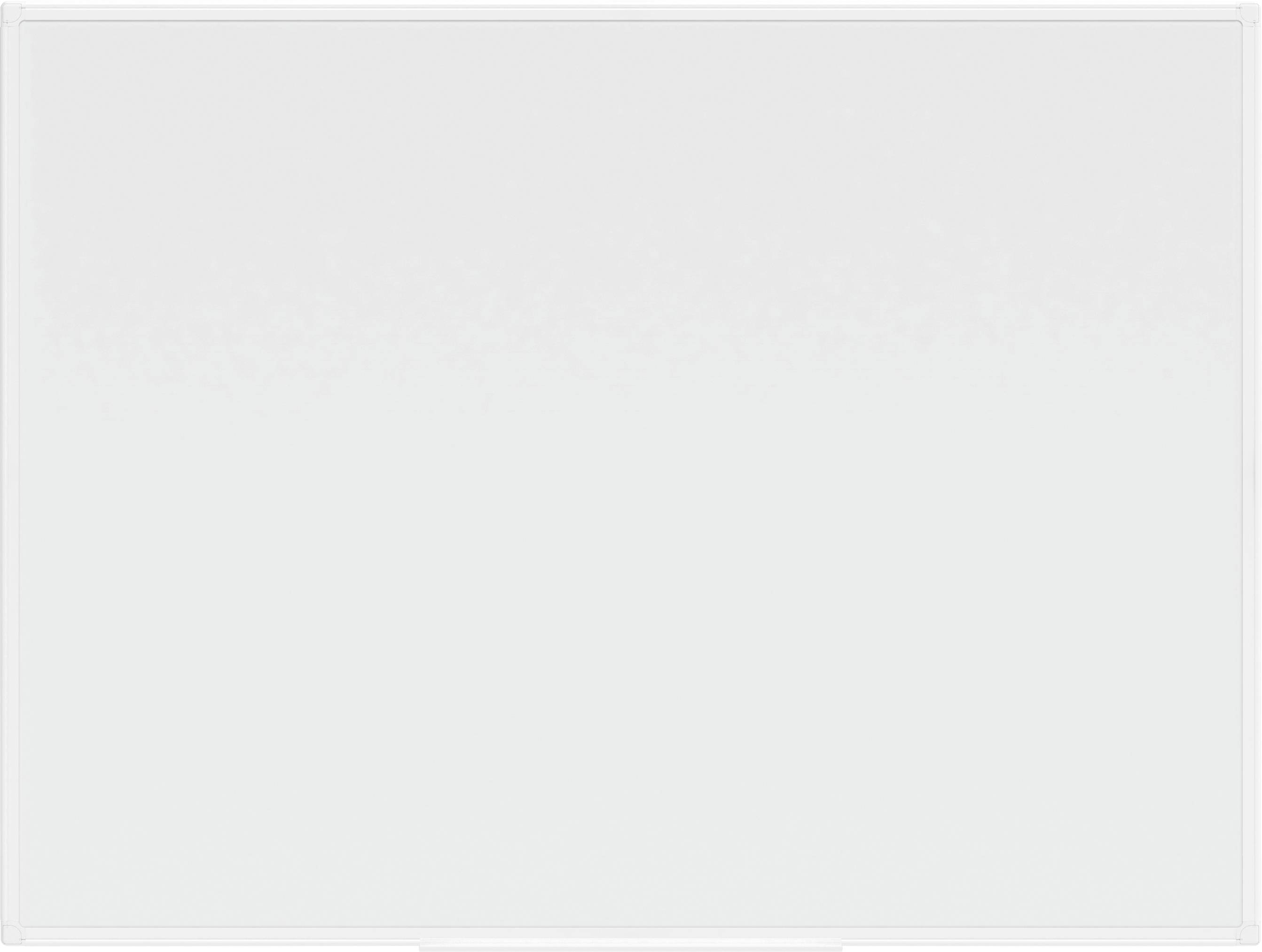 Ein leeres, weißes Whiteboard ohne Beschriftung oder Objekte.