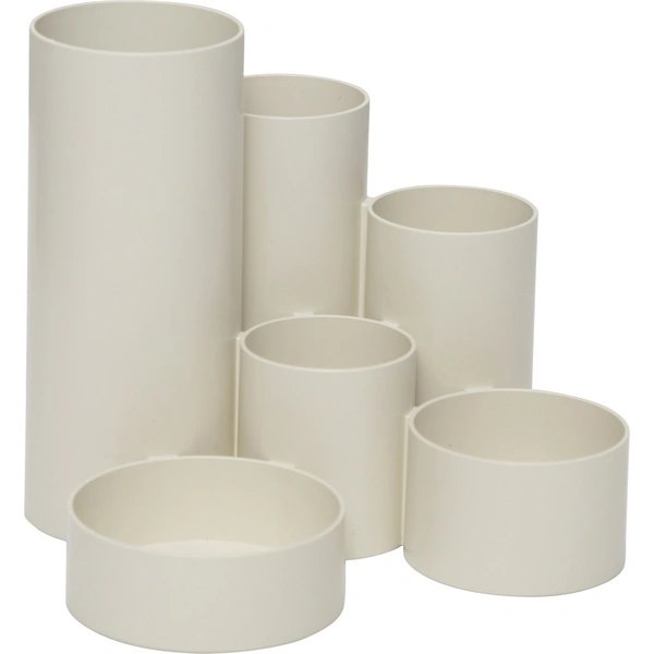 Maul MAULtubo Recycling 4115602 Stifteköcher Weiß Anzahl der Fächer: 6 Maul MAULtubo Recycling 4115602 Stifteköcher Weiß Anzahl der Fächer: 6