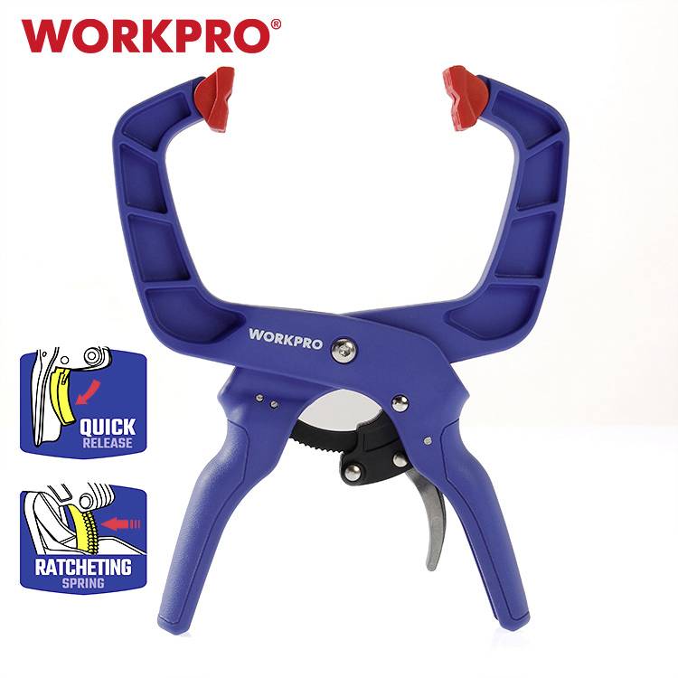 WorkPro Ratschenzwinge WP232013 Spann-Weite (max.):38mm Ausladungs-Maße:38mm