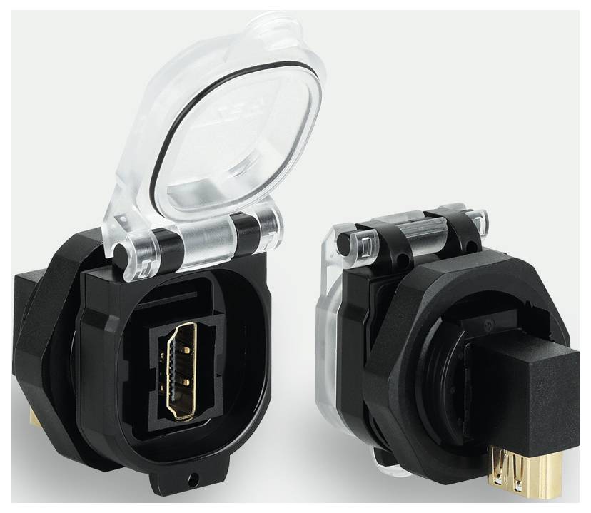 Lütze 493091 Sensor/Aktor Einbaubuchse Buchse, gerade Polzahl Sensoren: 19 1St.