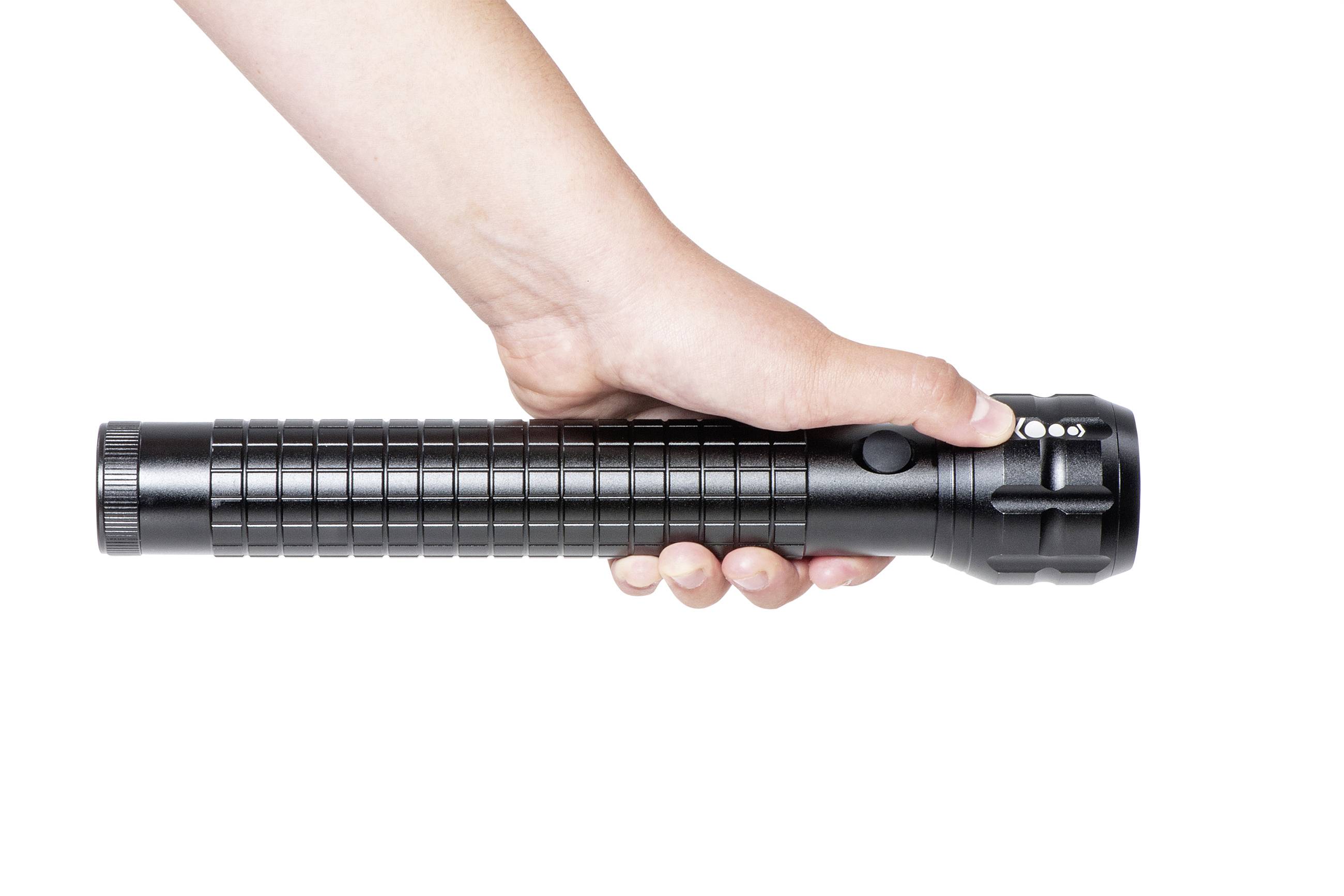 Maul MAULkronos XL LED Taschenlampe mit Stroboskopmodus batteriebetrieben 419lm 346g