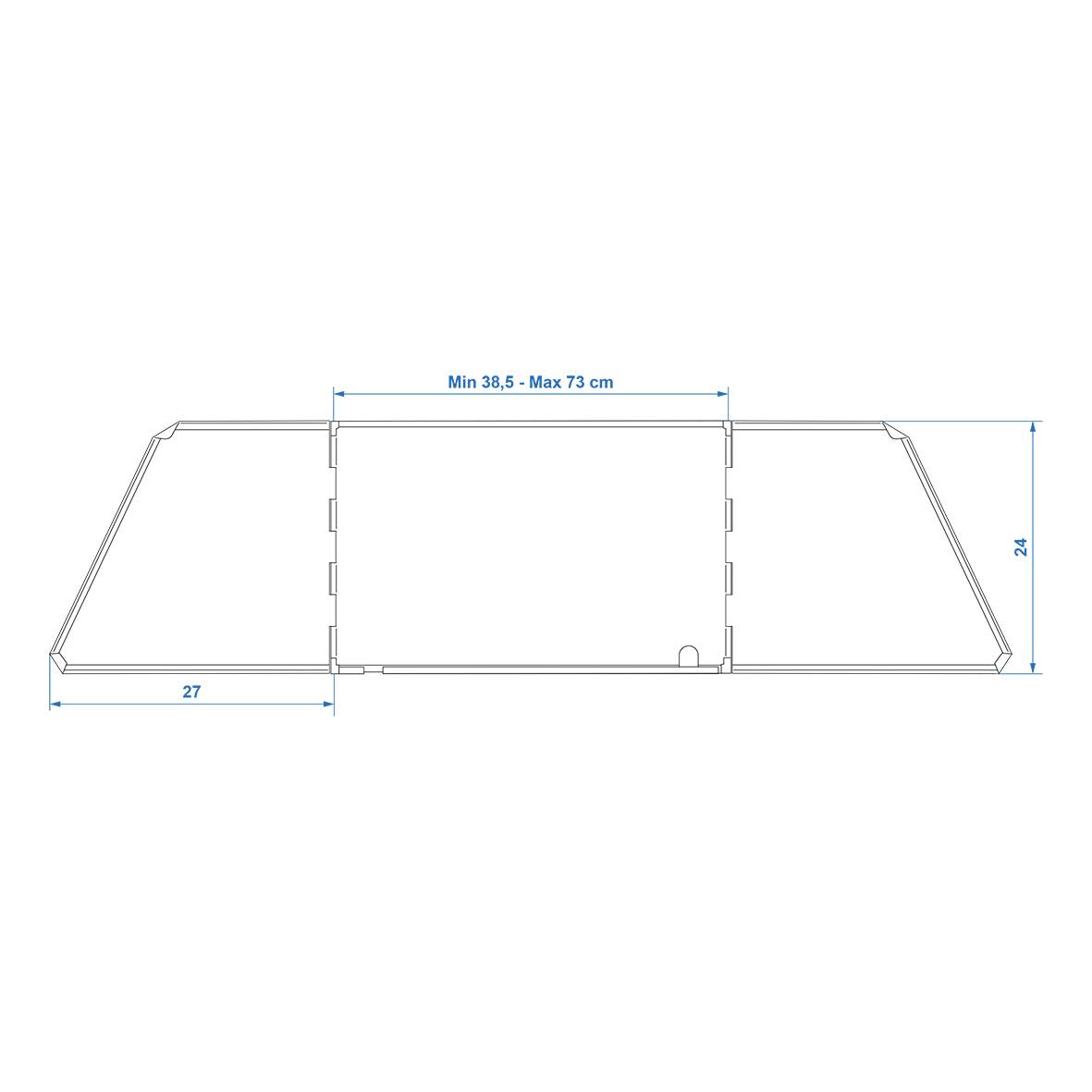 ProPlus Windschutz Stahl 370340V02