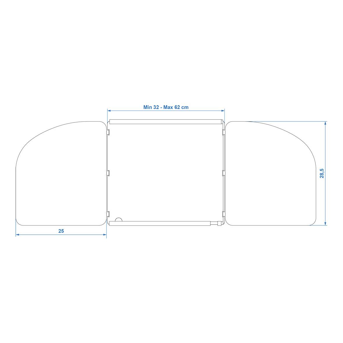 ProPlus Windschutz Stahl 370340V04