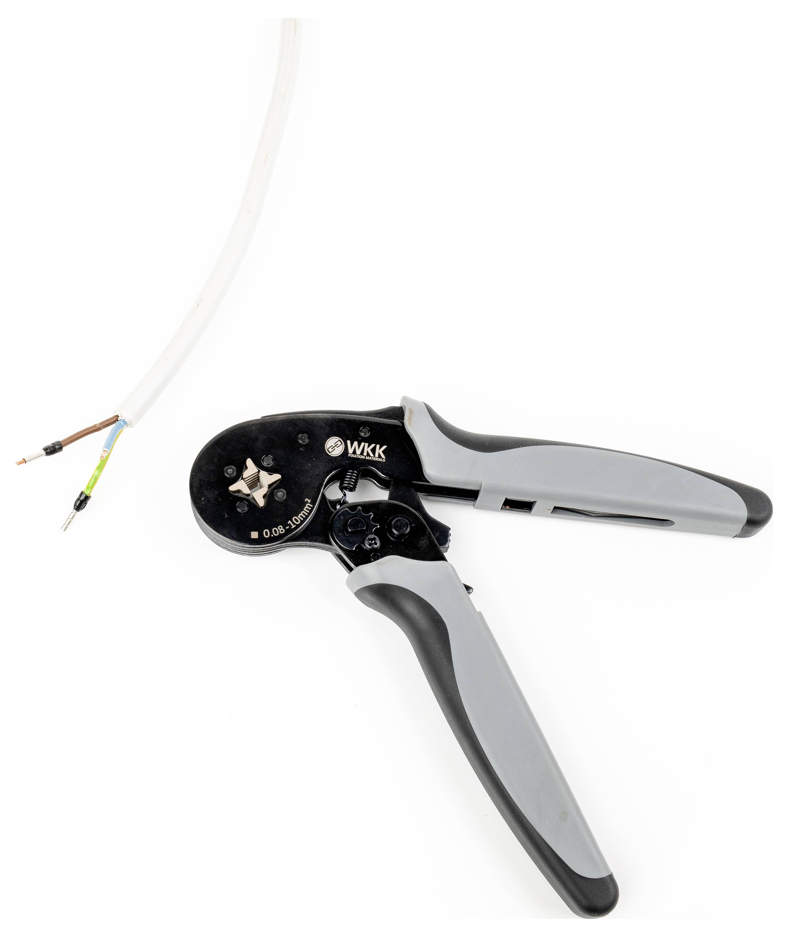 WKK 5512218 Crimpzange 1 Stück Aderendhülsen, Zwillingsaderendhülsen 0.08 bis 10mm²