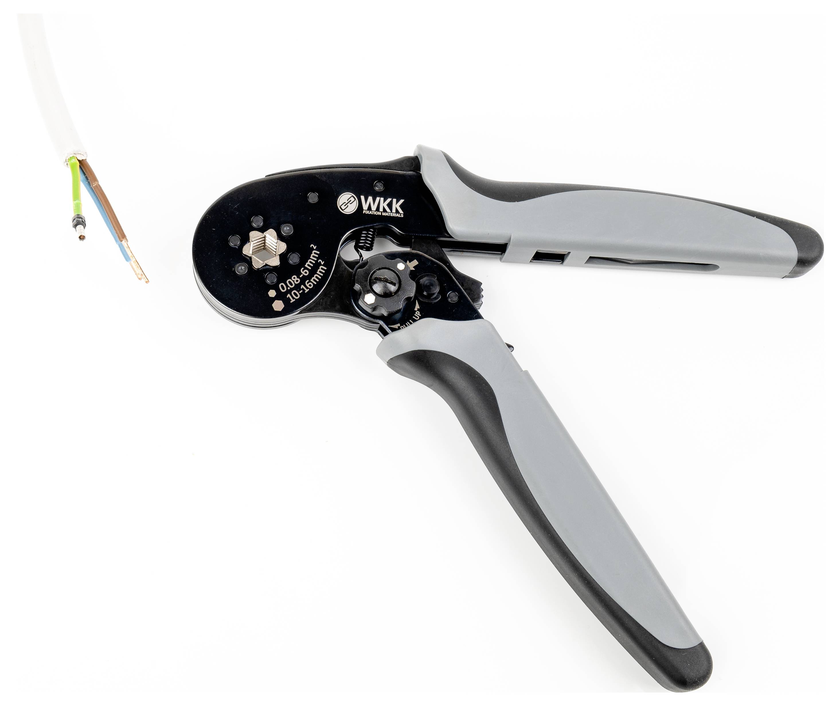 WKK 5514818 Crimpzange 1 Stück Aderendhülsen, Zwillingsaderendhülsen 0.08 bis 16mm²