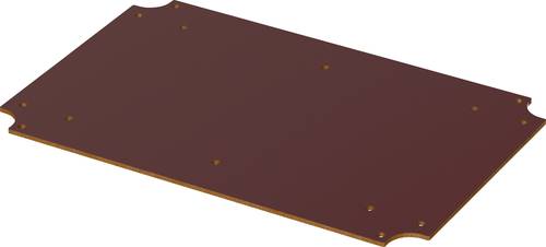 Bopla BoVersa BOV M 2114 für PC Montageplatte Hartpapier (L x B x H) 129.50 x 199.50 x 2 mm 1 St.