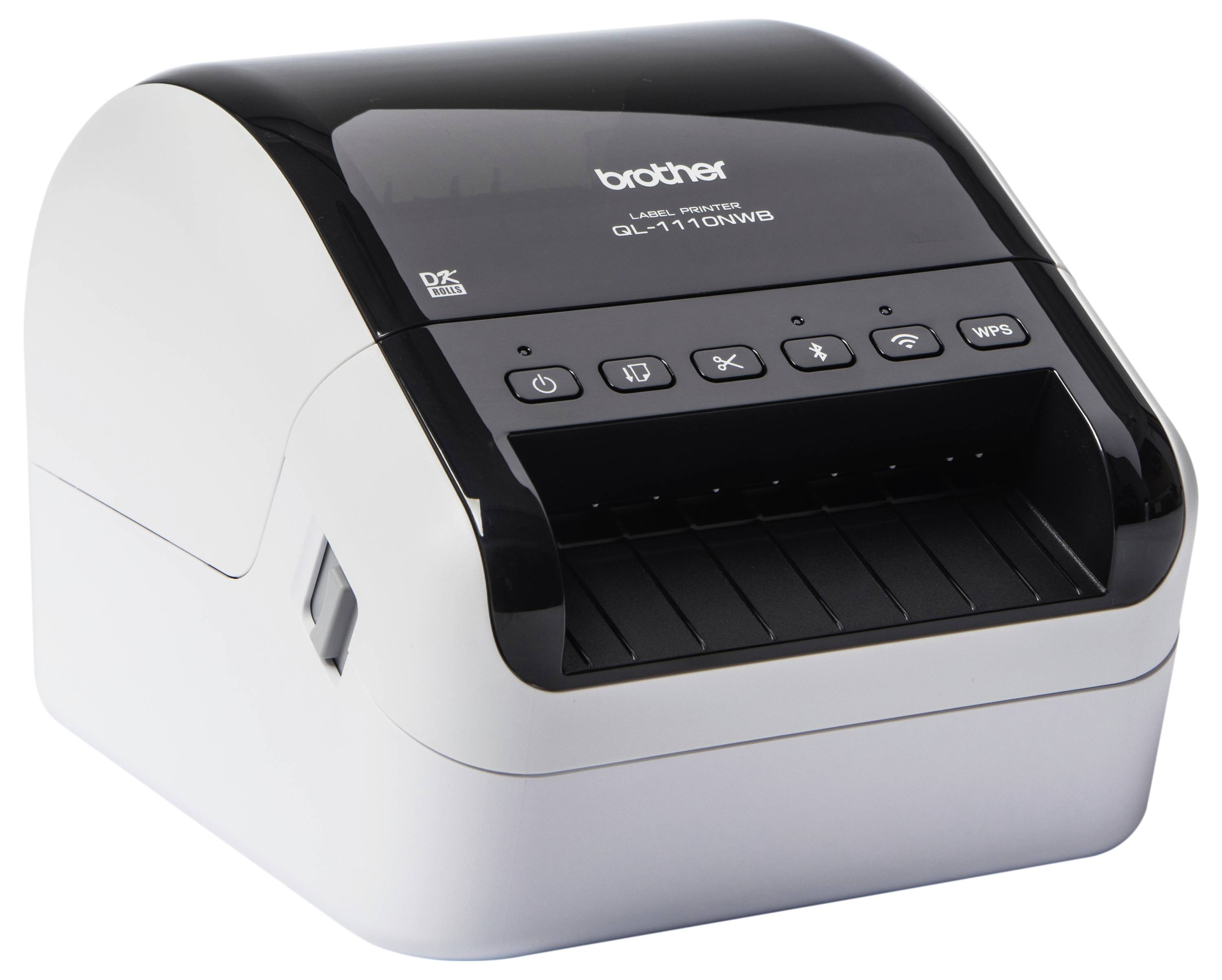 Brother QL-1110NWBc Etikettendrucker Thermodirekt 300 x 300 dpi Etikettenbreite (max.): 103.6mm LAN, USB