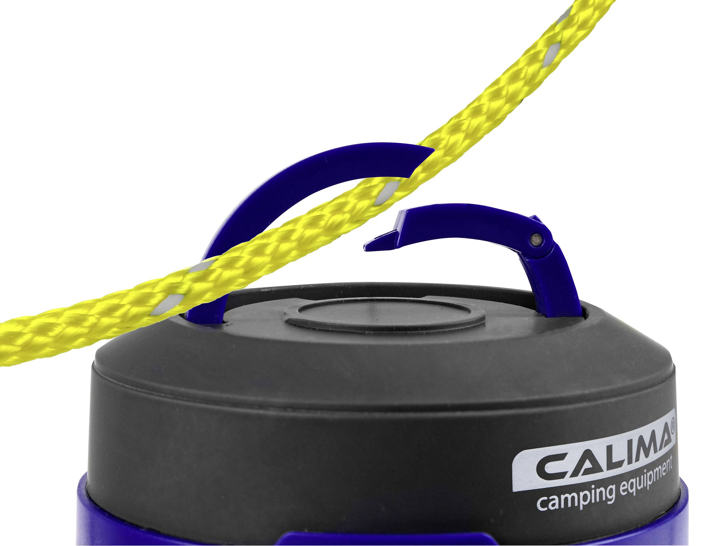 Calima 46001 Camping-Laterne batteriebetrieben 135g Schwarz-Blau