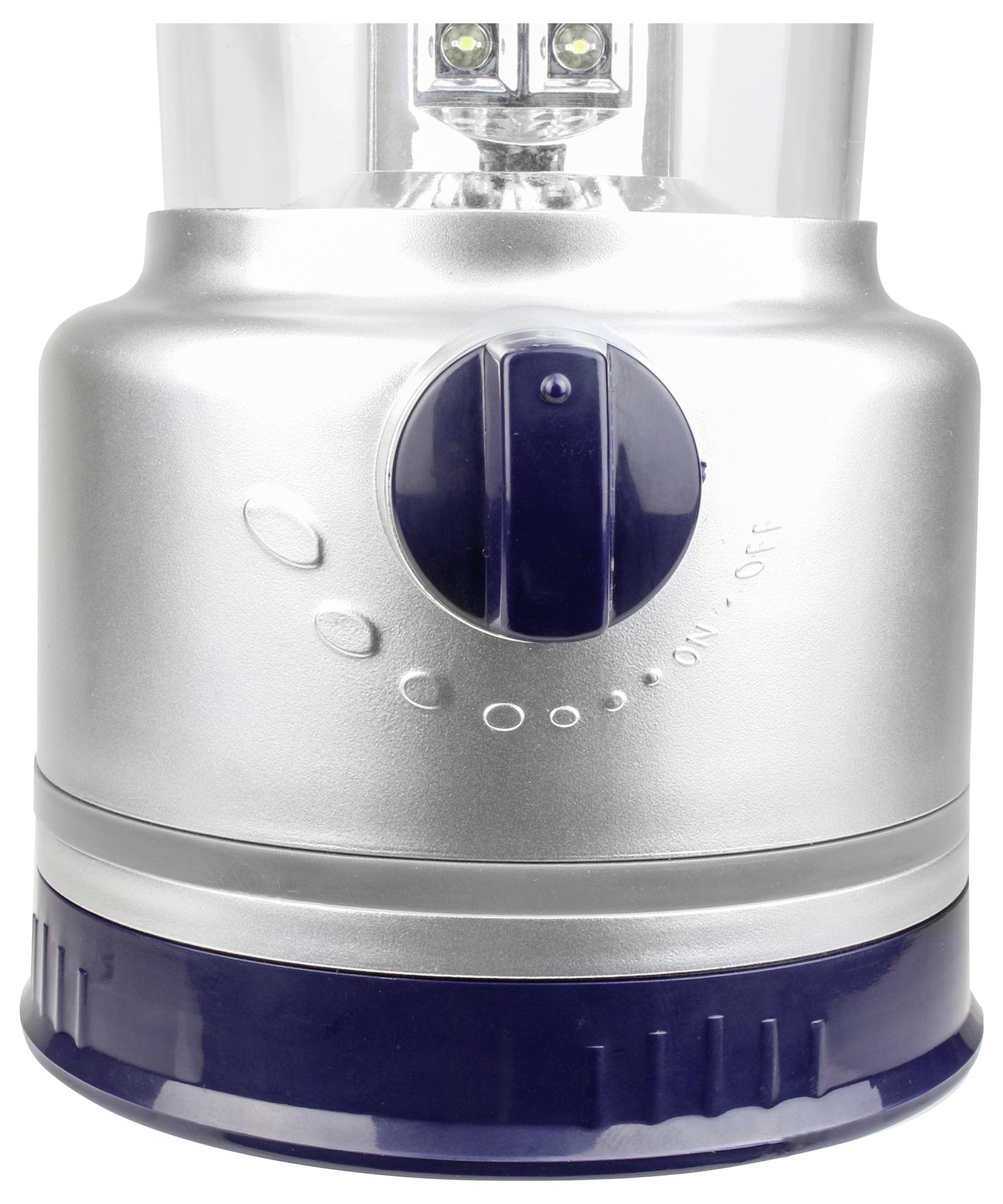 Calima 46000 LED Camping-Laterne 352g Silber-Blau
