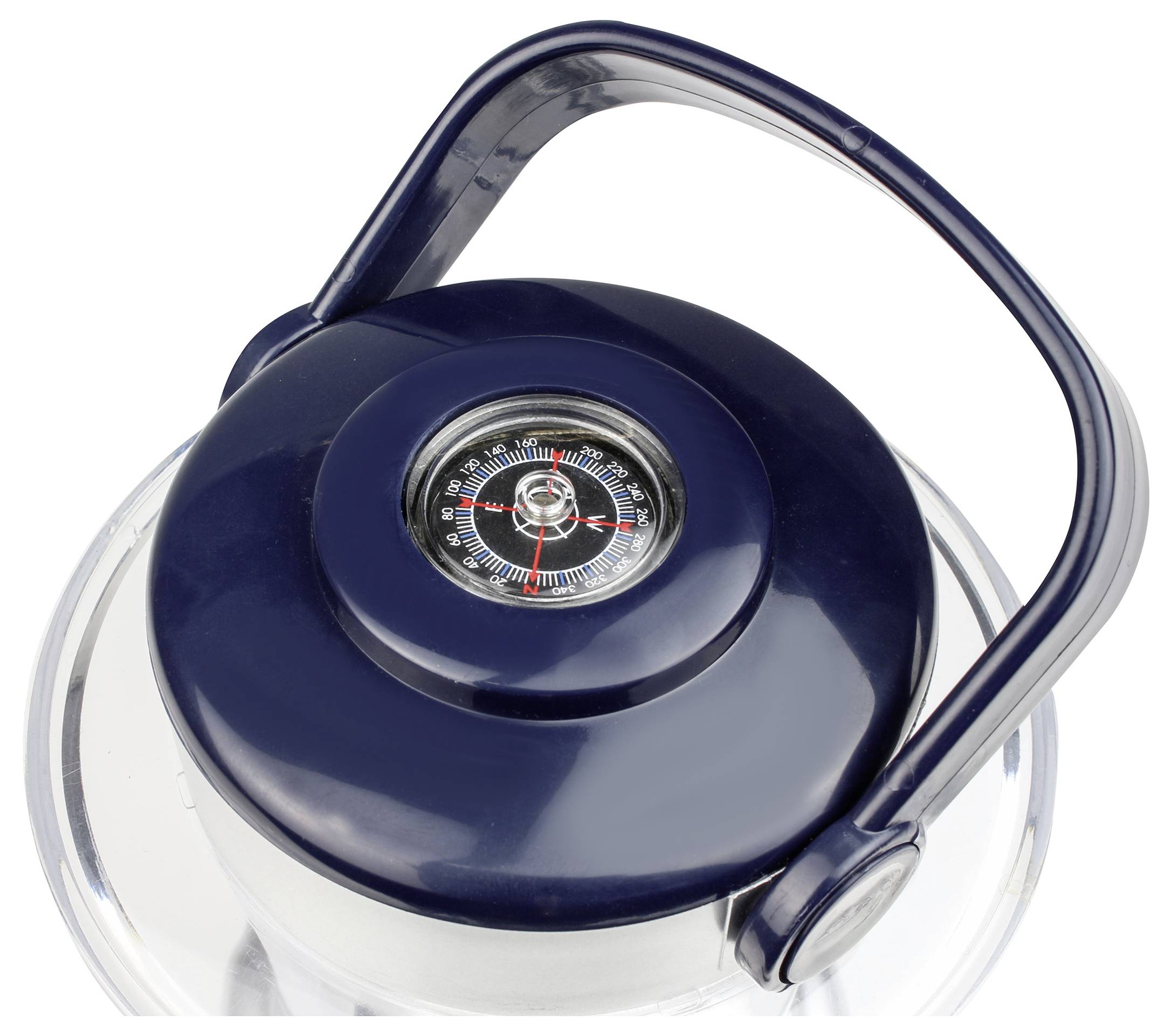 Calima 46000 LED Camping-Laterne 352g Silber-Blau