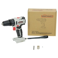 Dino KRAFTPAKET 18V-45Nm-23-630W 130230 Akku-Schlagbohrschrauber 18V bürstenlos, ohne Akku, ohne Ladegerät Dino KRAFTPAKET 18V-45Nm-23-630W 130230 Akku-Schlagbohrschrauber 18V bürstenlos, ohne Akku, ohne Ladegerät