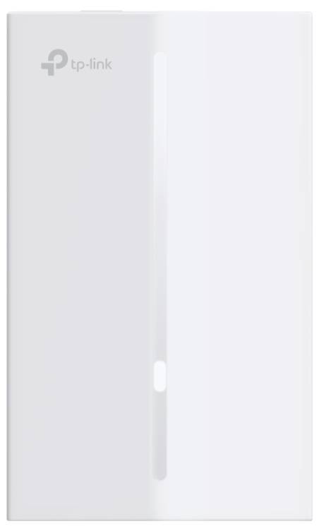 Ein TP-Link WLAN-Verstärker in modernem, weißen Design.