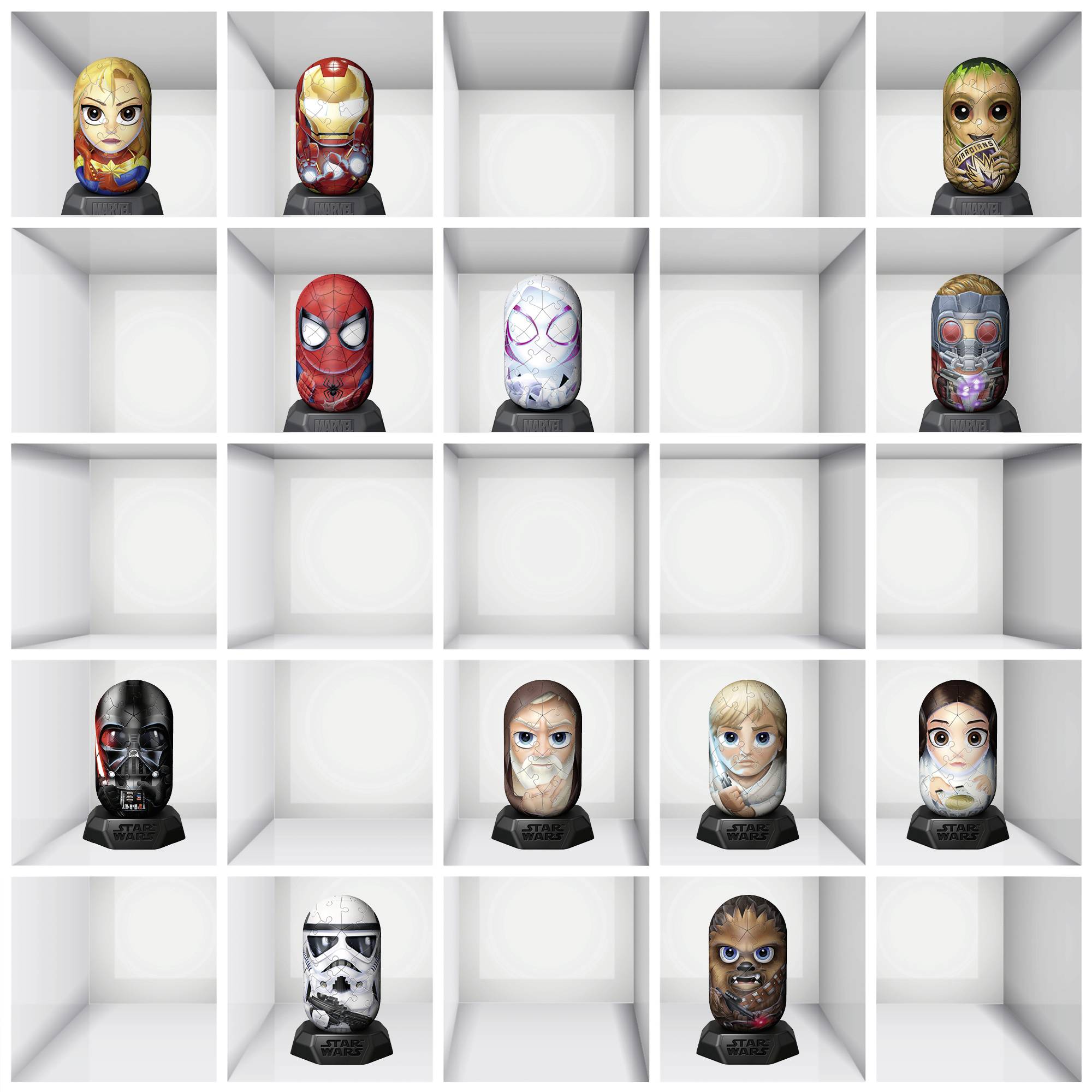 Ravensburger Star Wars Darth Vader Hylkies Sammelfigur-Puzzle 12001012