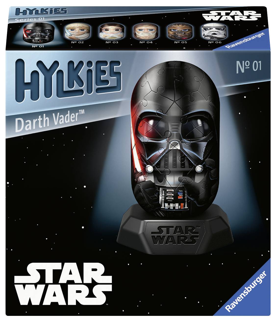 Ravensburger Star Wars Darth Vader Hylkies Sammelfigur-Puzzle 12001012