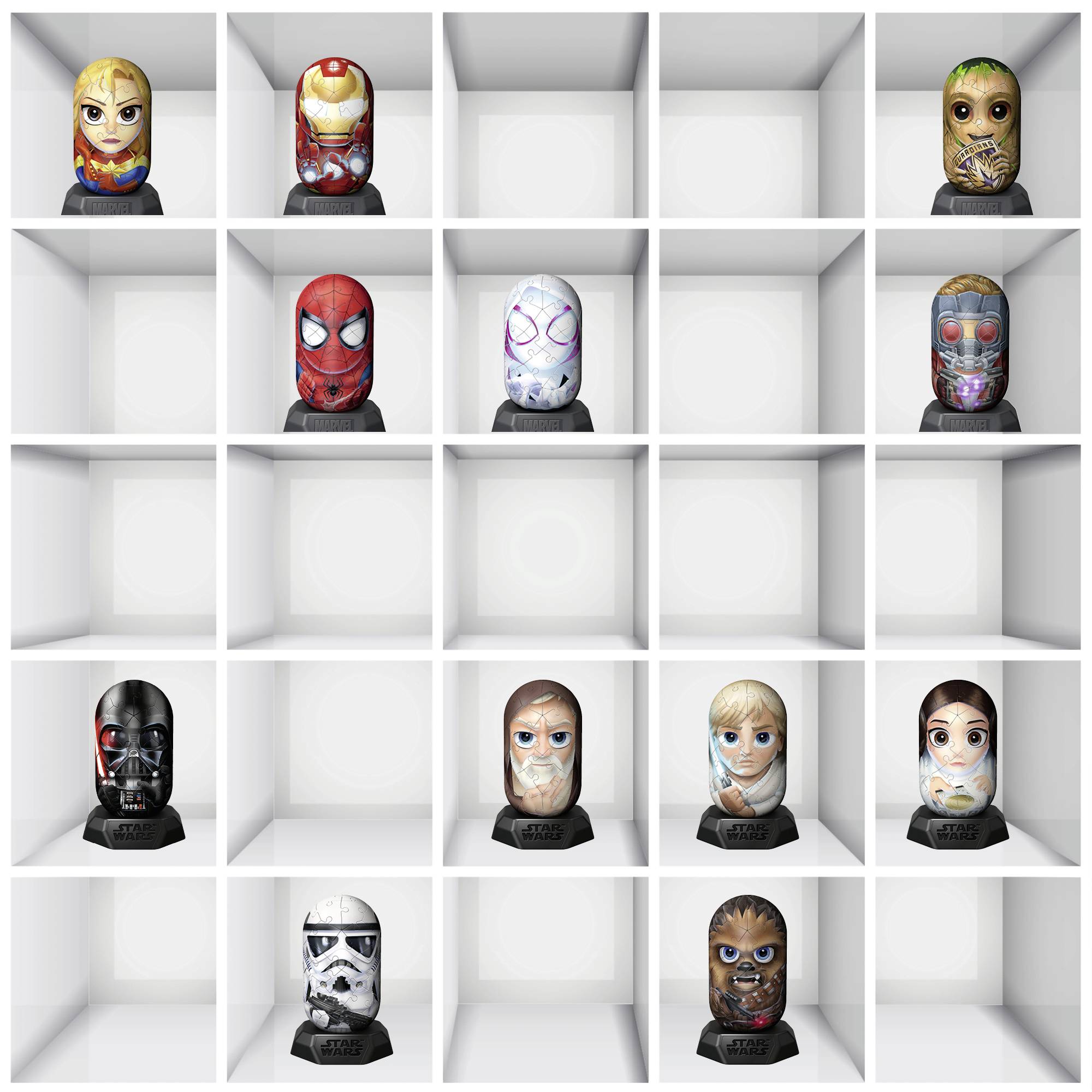 Ravensburger Marvel Groot Hylkies Sammelfigur-Puzzle 12001160