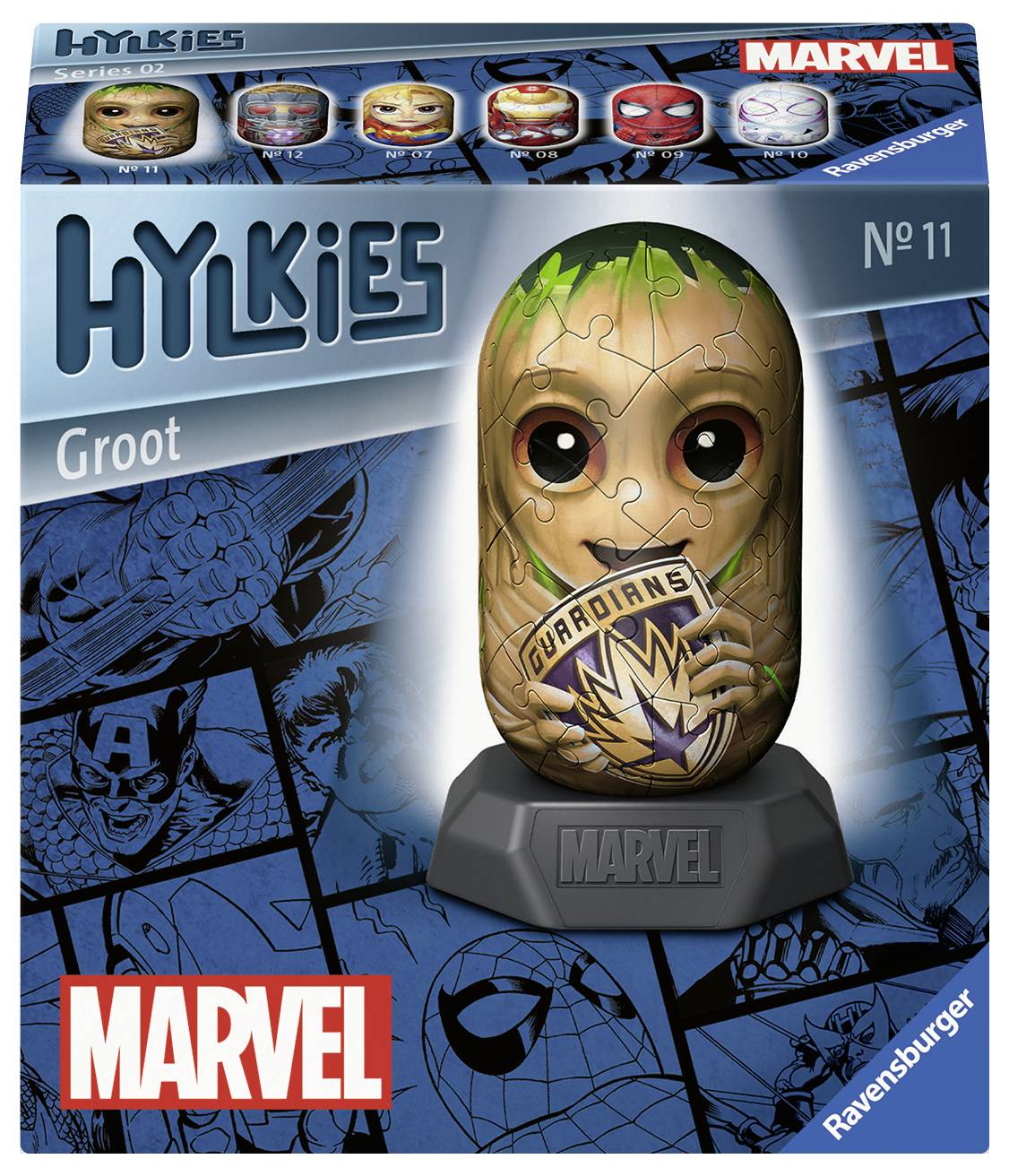 Ravensburger Marvel Groot Hylkies Sammelfigur-Puzzle 12001160