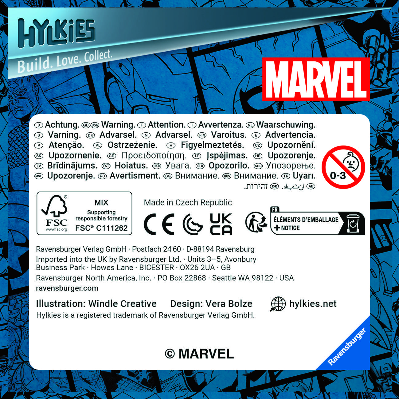 Ravensburger Marvel Groot Hylkies Sammelfigur-Puzzle 12001160