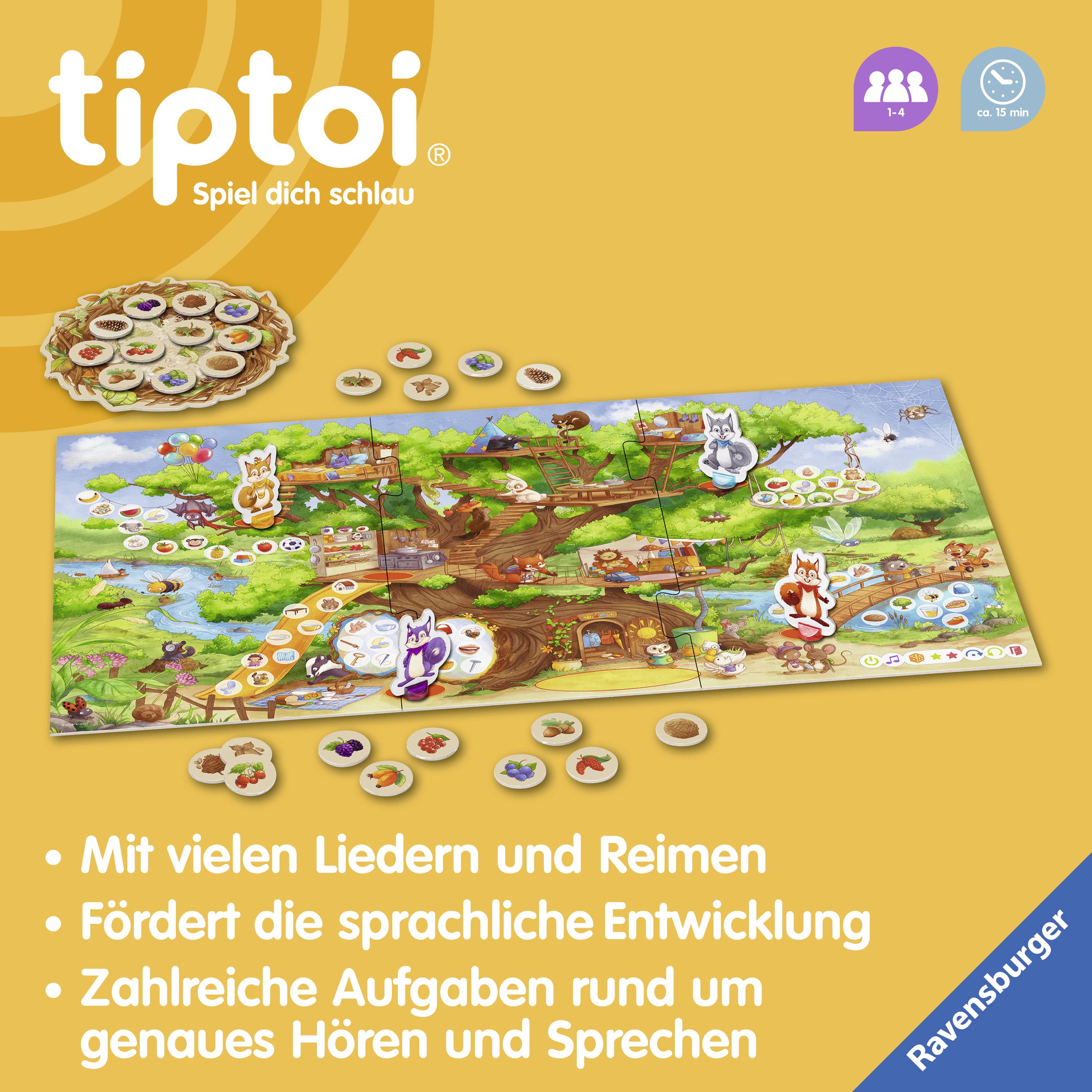 Ravensburger 00203 tiptoi® Die flinken Sprach-Hörnchen
