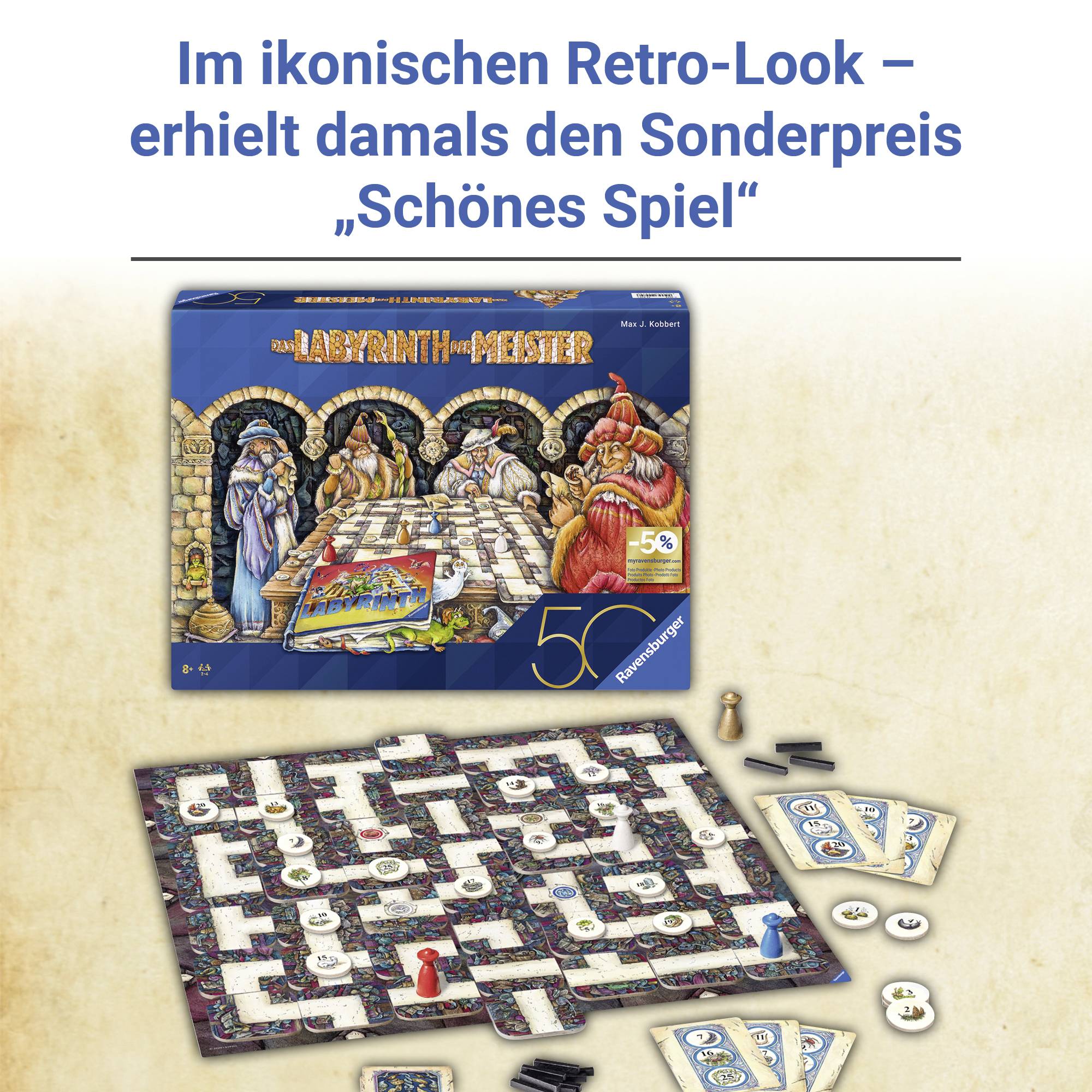 Ravensburger 22474 Labyrinth der Meister
