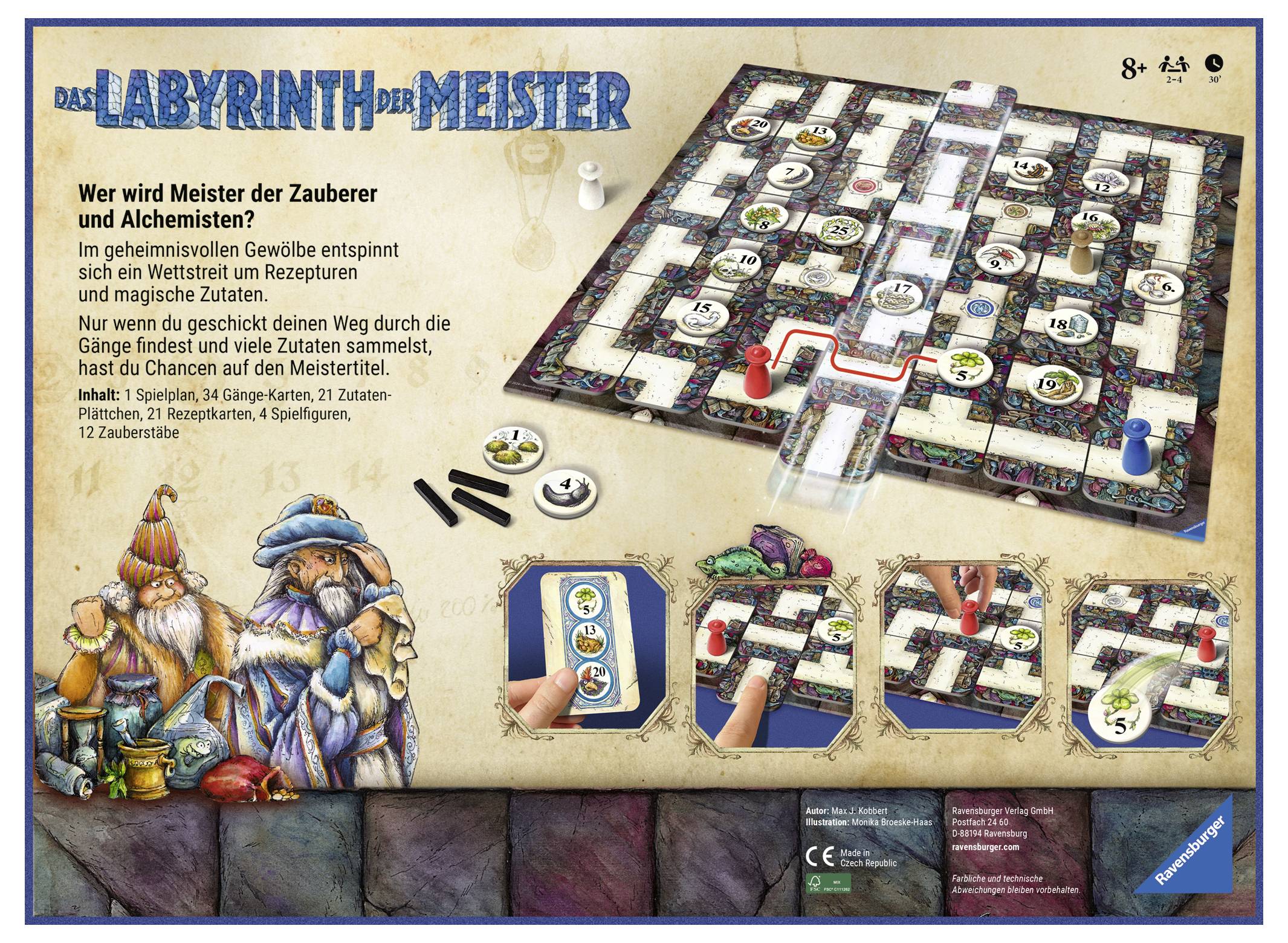 Ravensburger 22474 Labyrinth der Meister