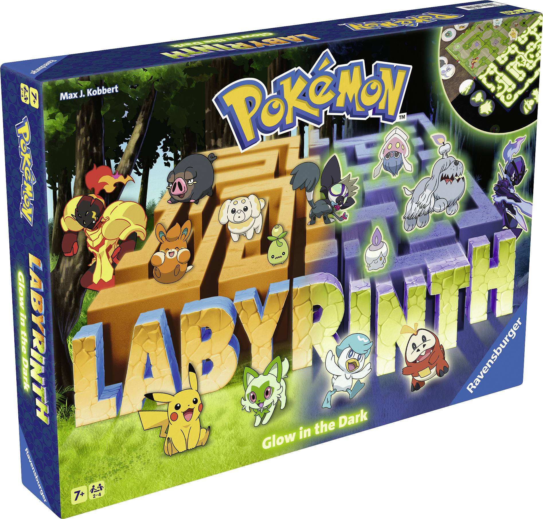 Ravensburger 22705 Pokémon Labyrinth Glow in the Dark