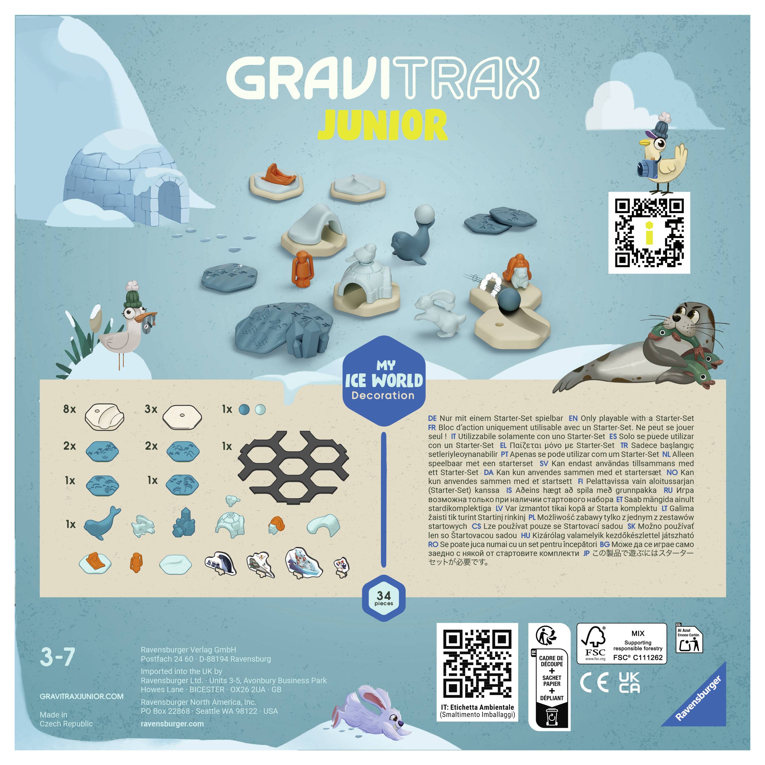 Ravensburger 23748 GraviTrax Junior Extension Ice