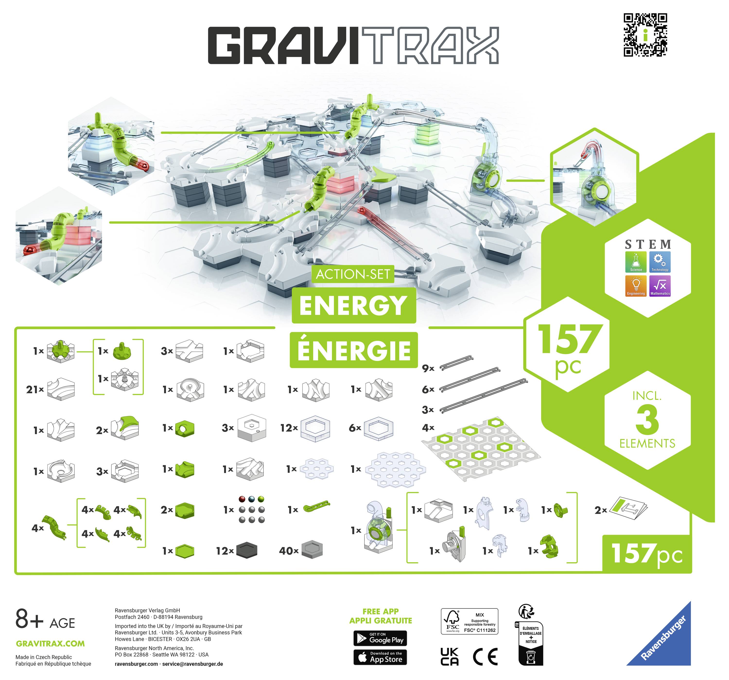 Ravensburger 27482 GraviTrax Action-Set Energy