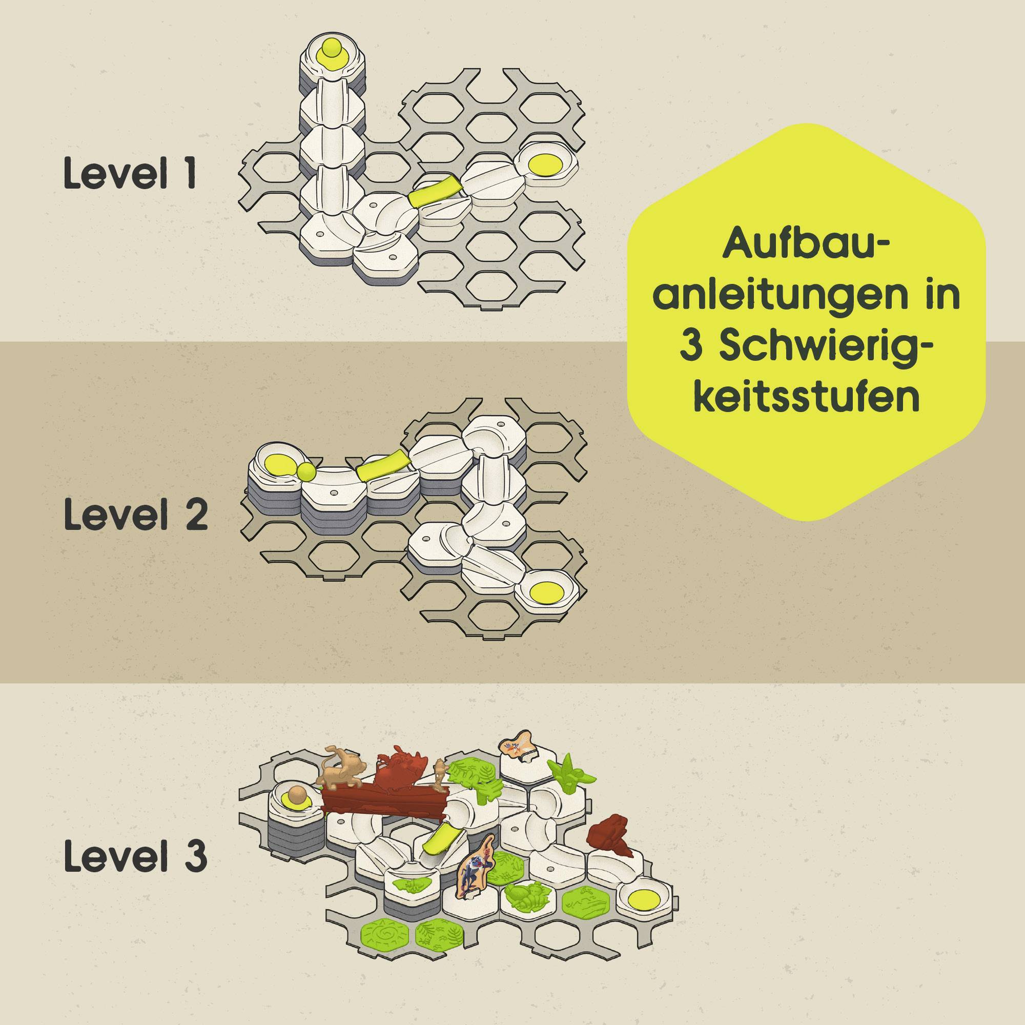 Ravensburger 73437 GraviTrax Junior Starter-Set Lion King