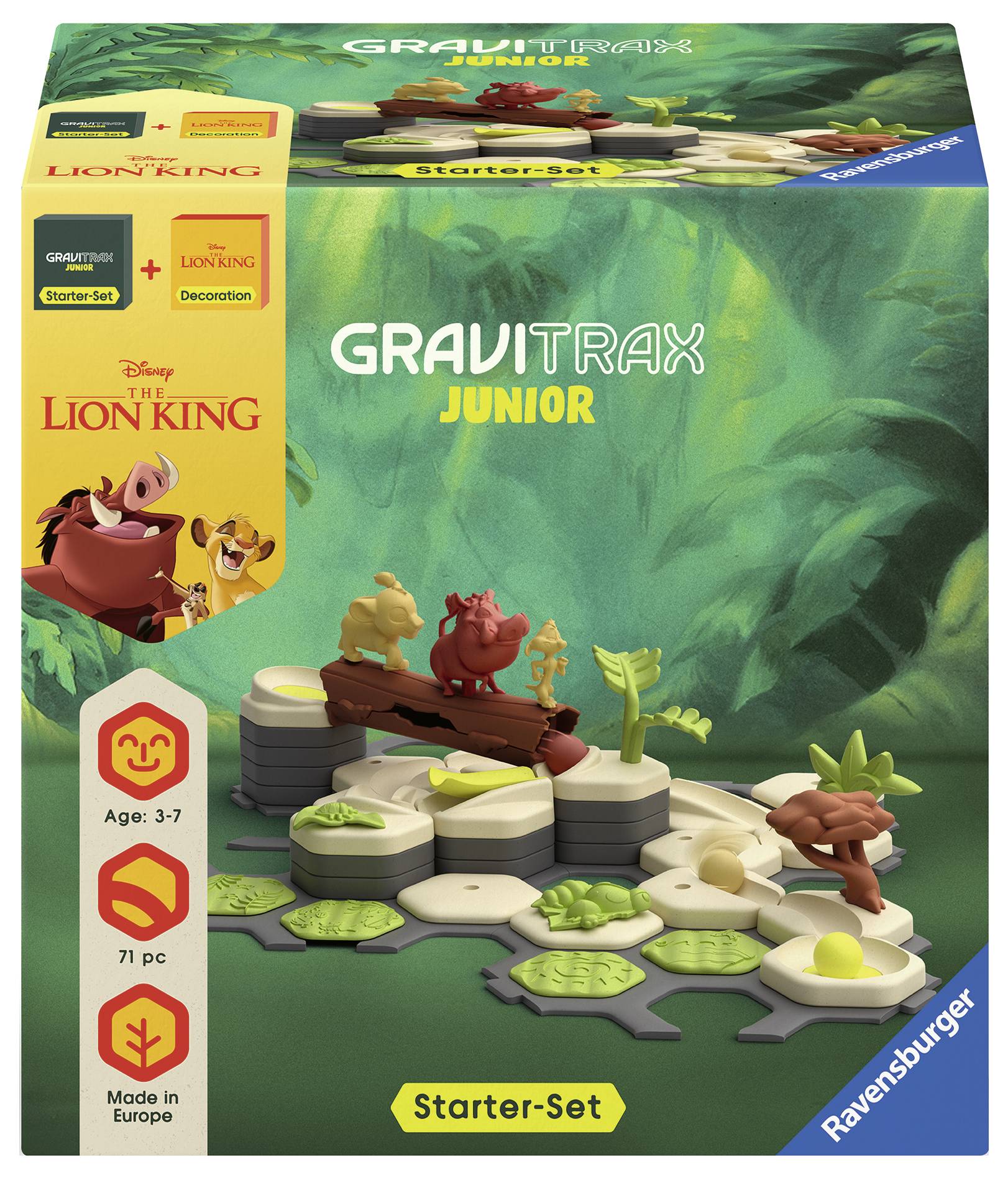Ravensburger 73437 GraviTrax Junior Starter-Set Lion King