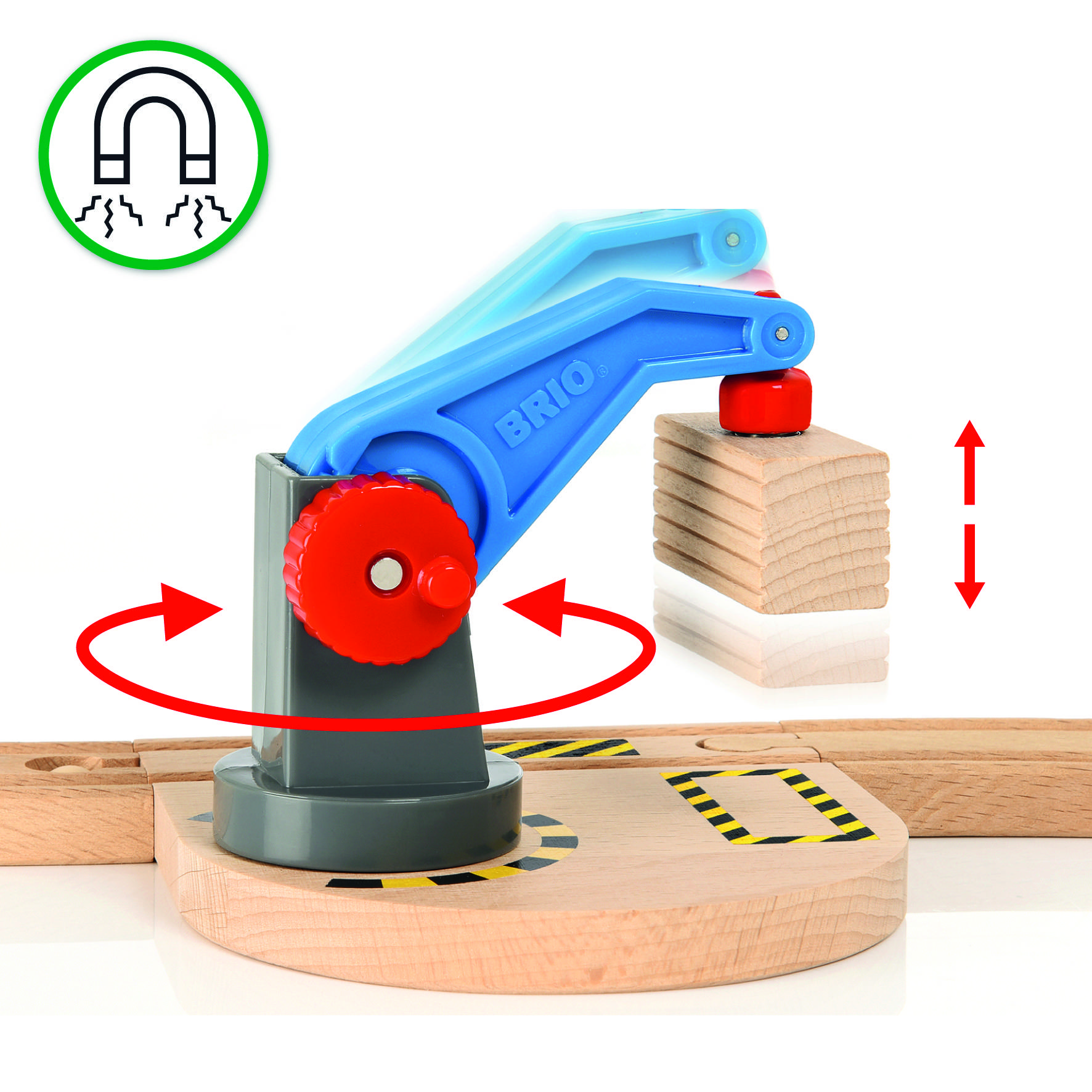 Brio 63602800 Starterset Güterzug mit Kran