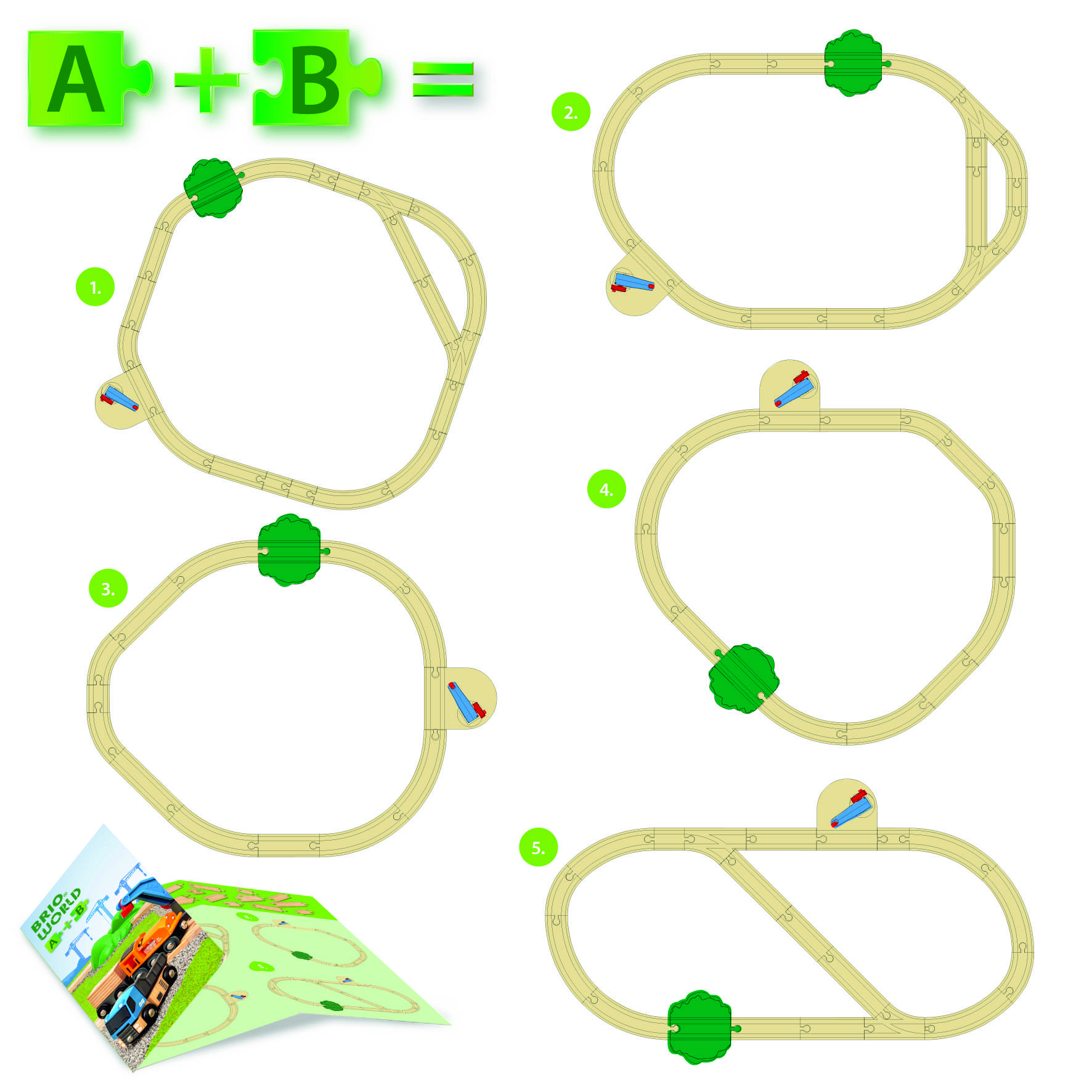 Brio 63602800 Starterset Güterzug mit Kran