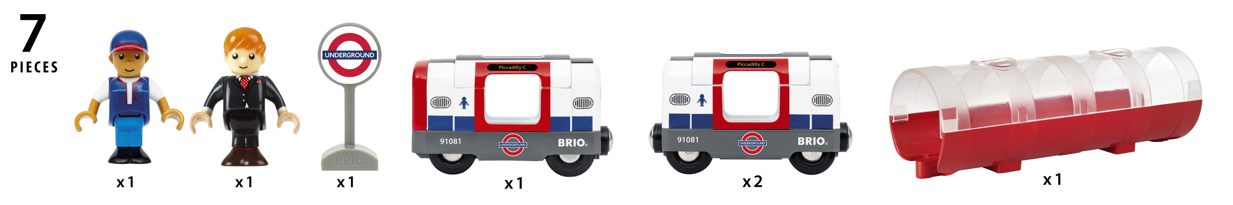 Brio 63608500 Londoner U-Bahn