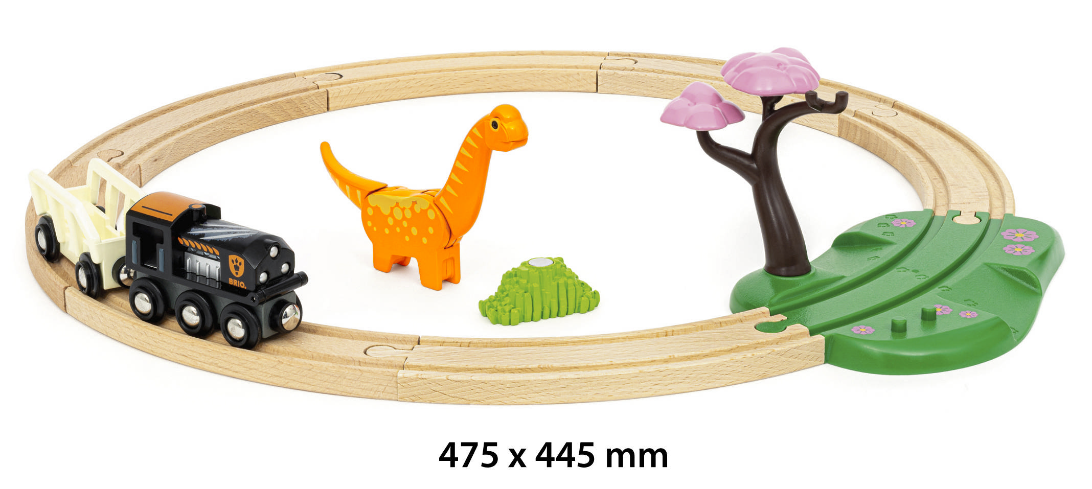 Brio 63609800 Dinosaurier Bahn-Set