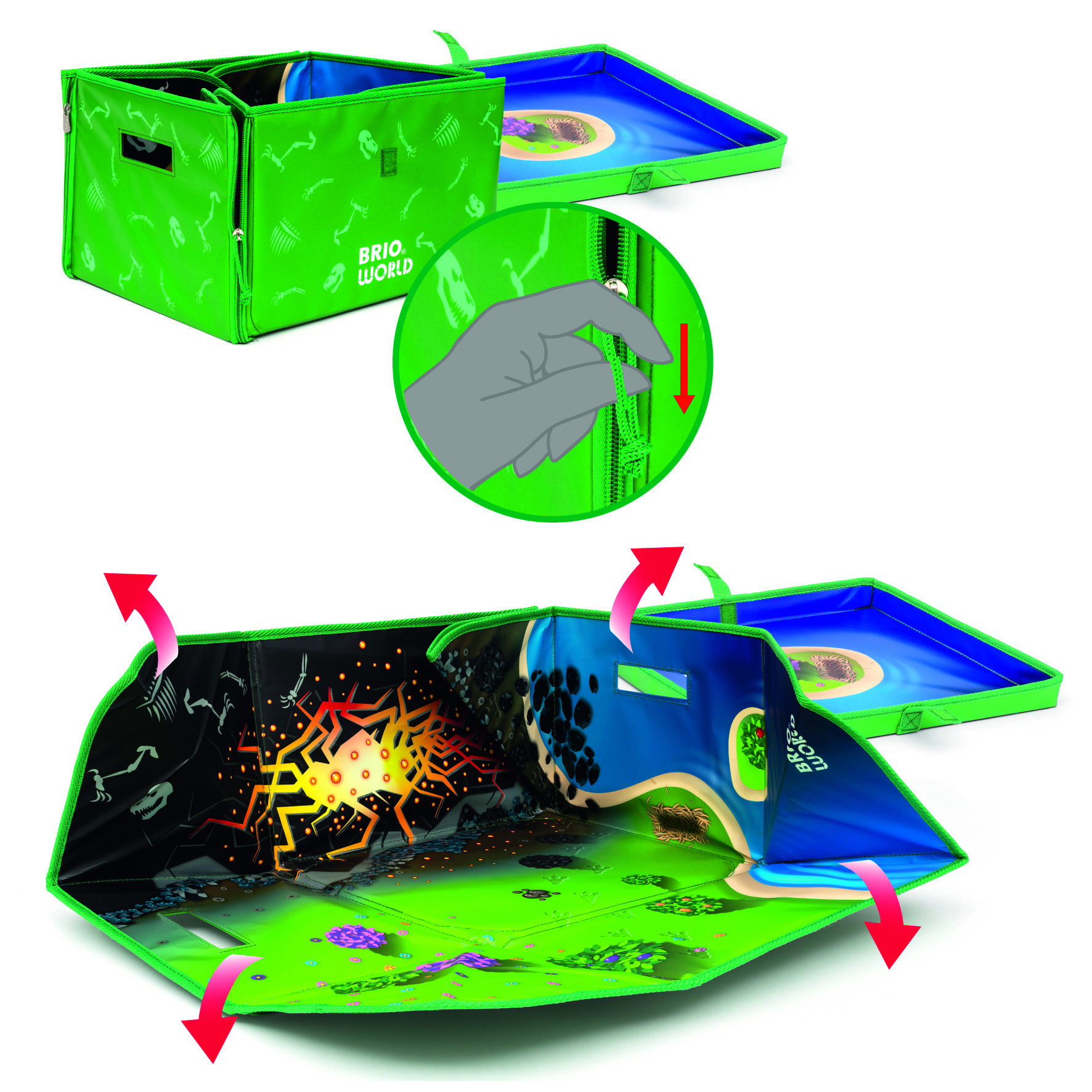 Brio 63610400 Dinosaurier Deluxe Set