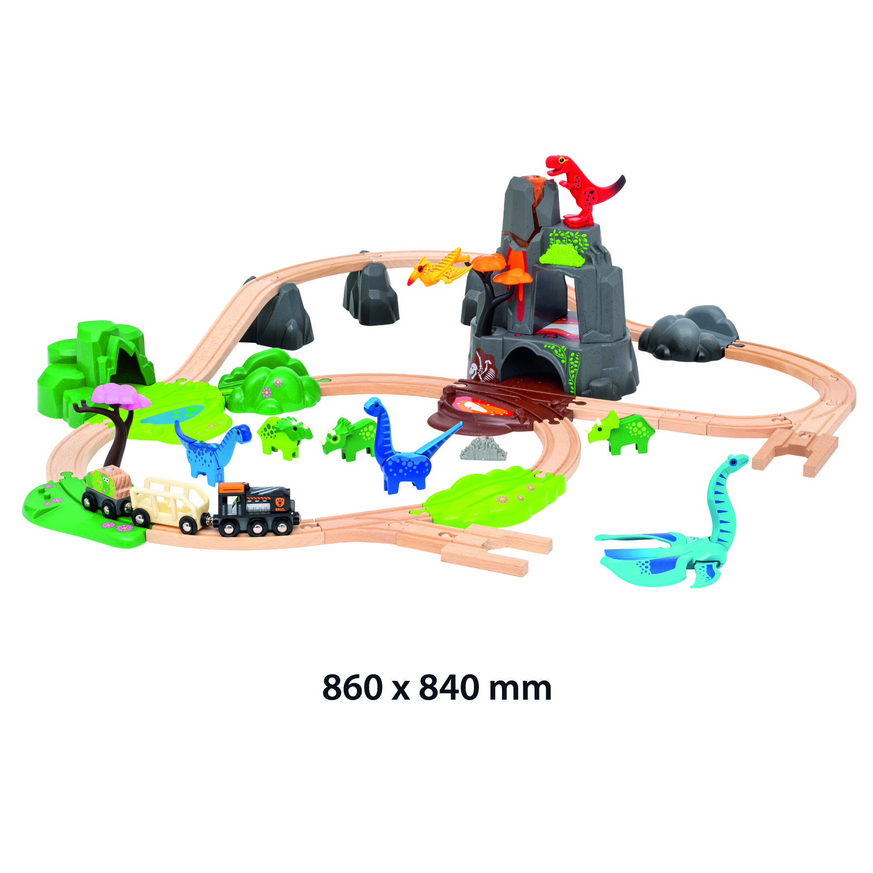 Brio 63610400 Dinosaurier Deluxe Set