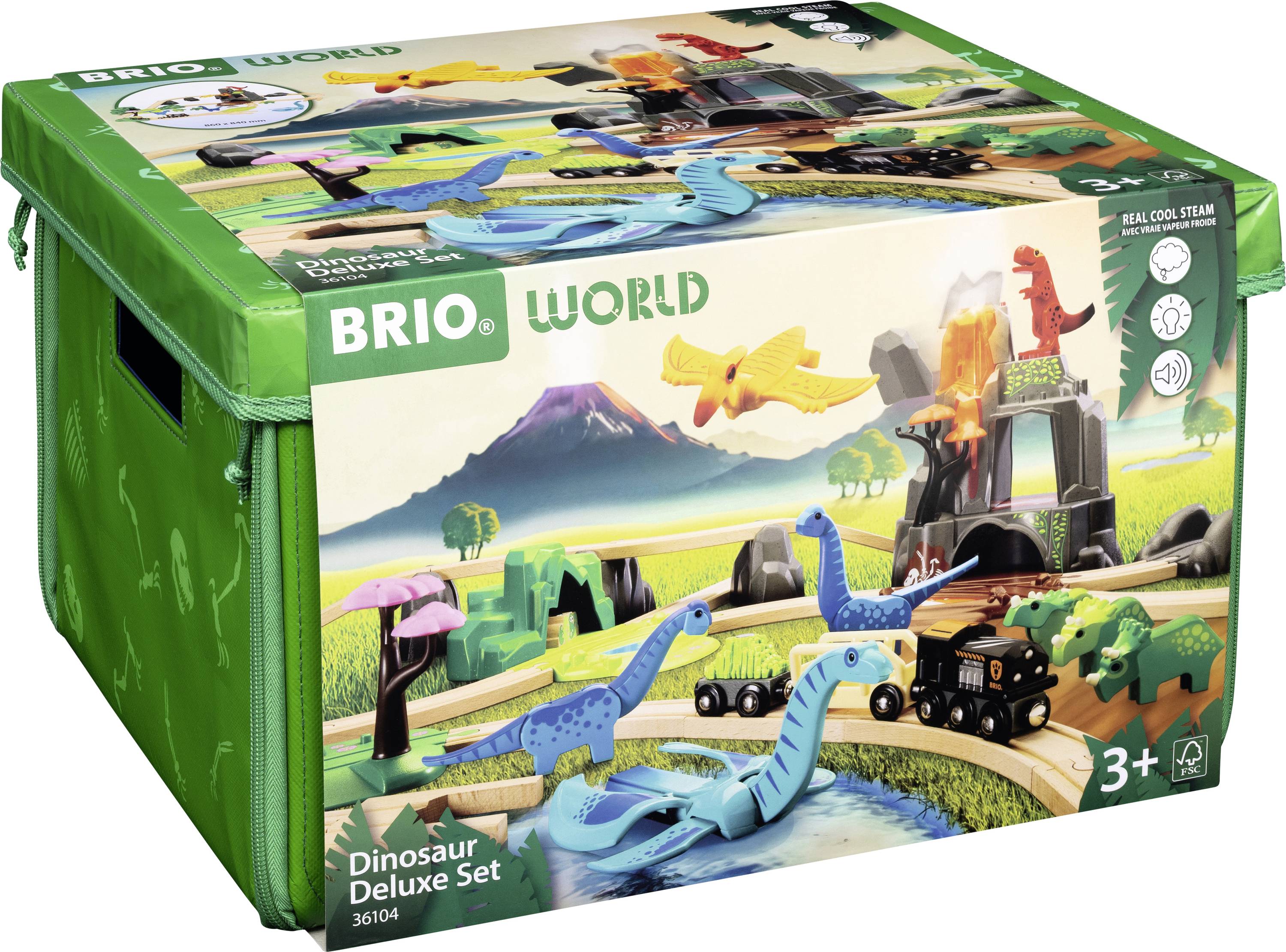 Brio 63610400 Dinosaurier Deluxe Set
