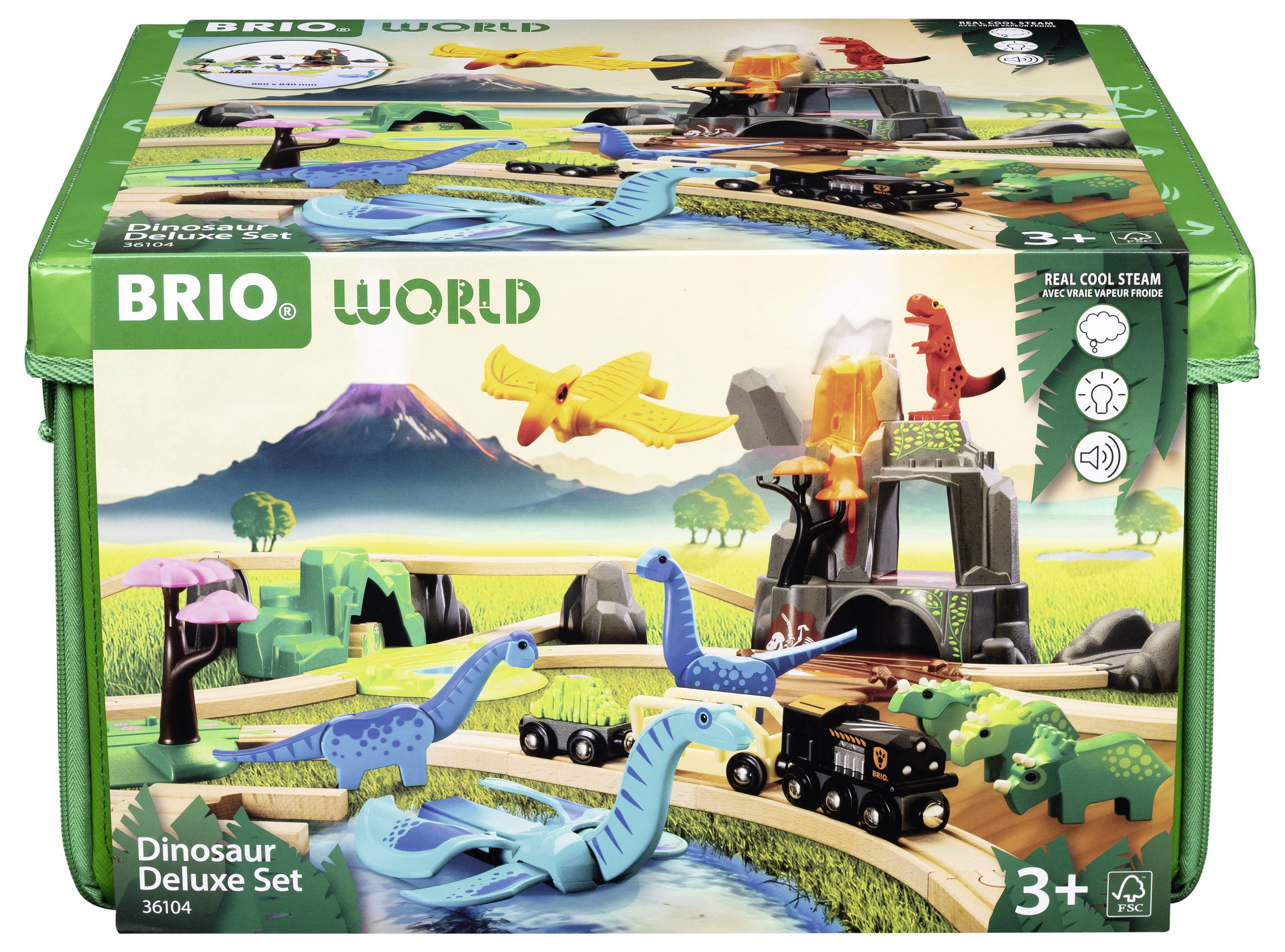 Brio 63610400 Dinosaurier Deluxe Set