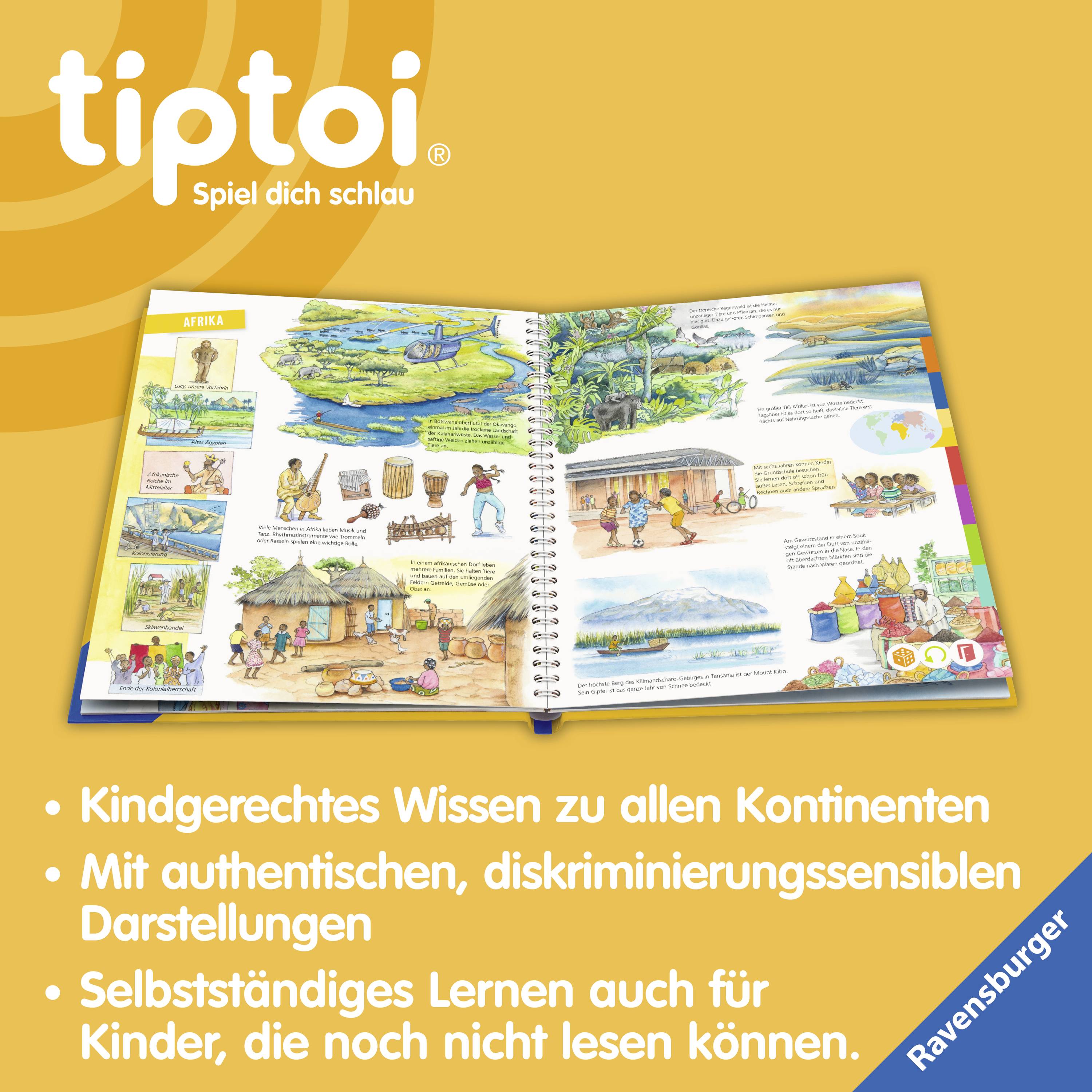 Ravensburger 49287 tiptoi® Weltatlas