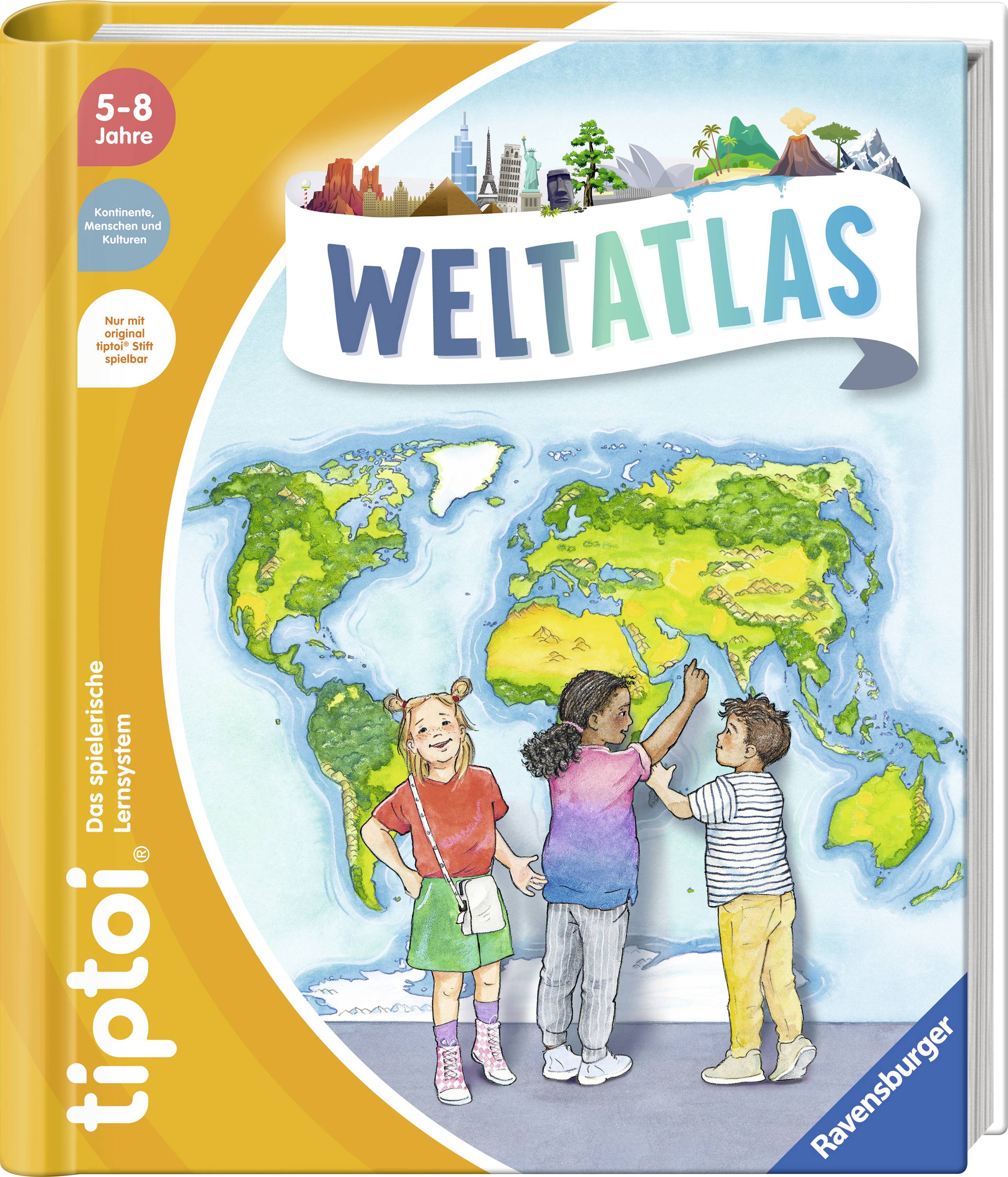 Ravensburger 49287 tiptoi® Weltatlas