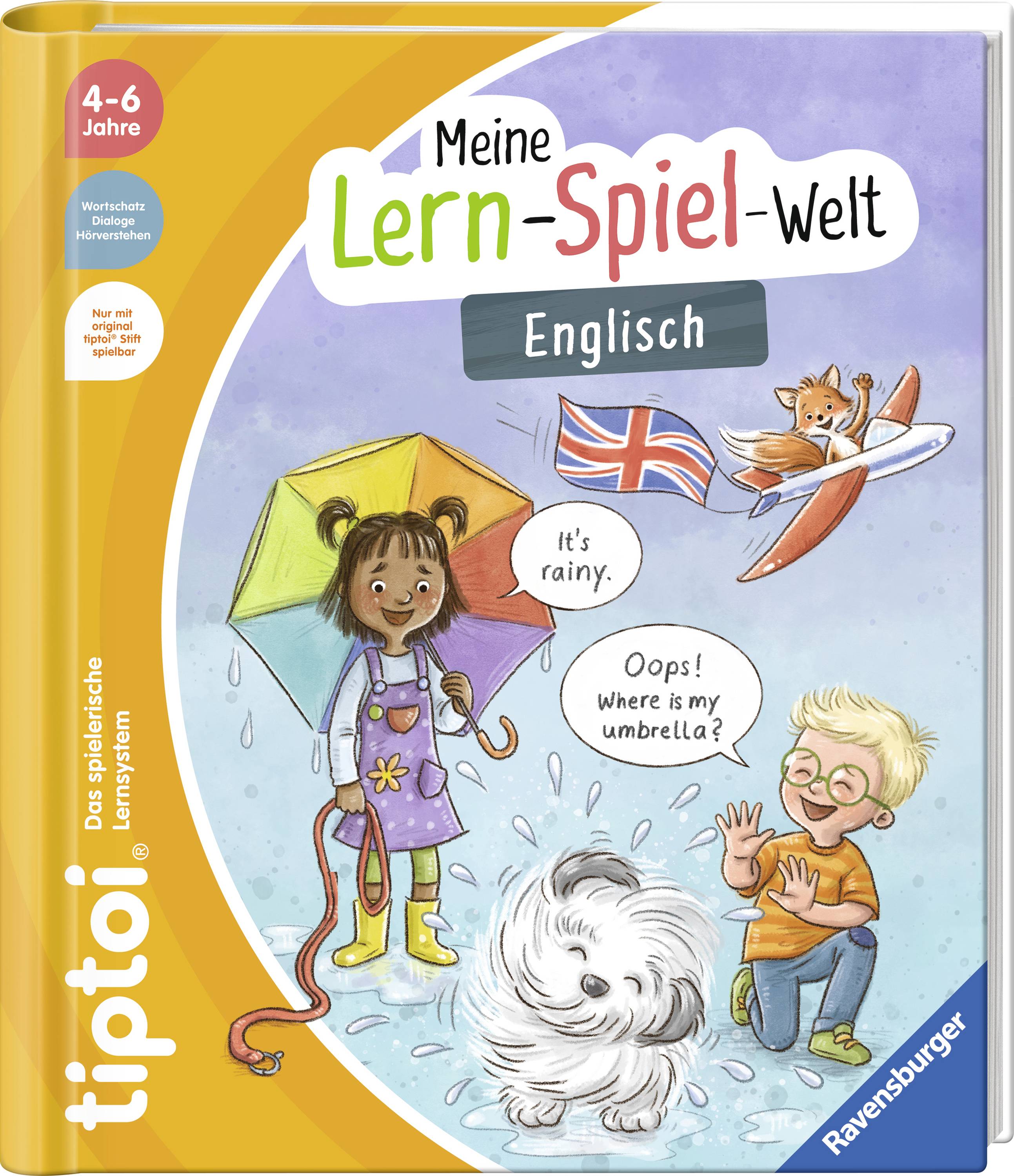 Ravensburger 49289 tiptoi® Meine Lern-Spiel-Welt: Englisch