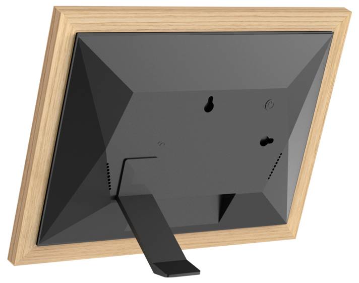 Braun Phototechnik DigiFrame 10B WiFi Digitaler WiFi-Bilderrahmen 25.7 cm 10.1 Zoll EEK: C (A - G) 1280 x 800 Pixel 32 GB Buche