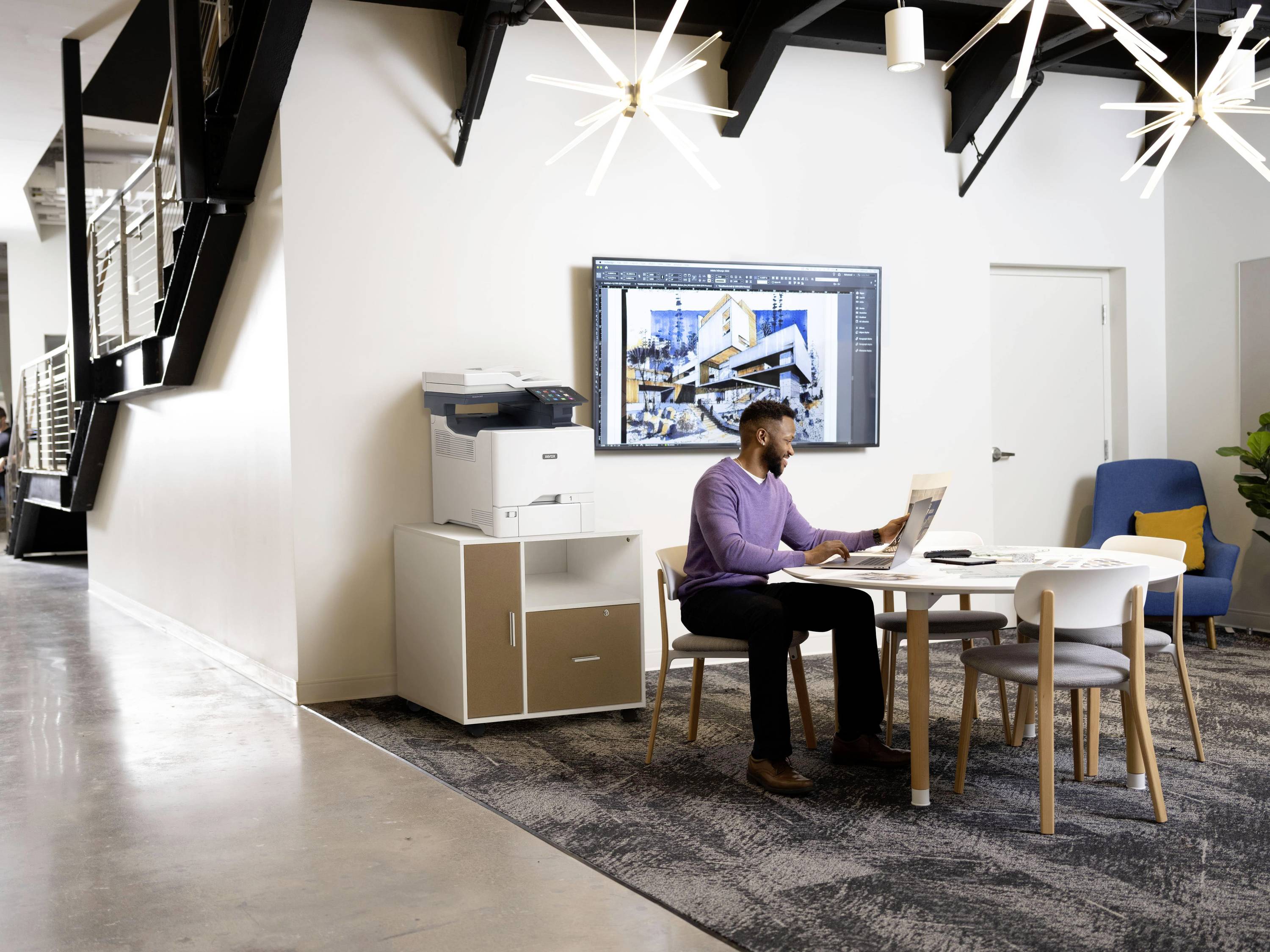 Xerox VersaLink C625V_DN Multifunktionsdrucker Laser Farbe A4 52 S./min 52 S./min 1200 x 1200 dpi LAN, NFC, USB, WLAN