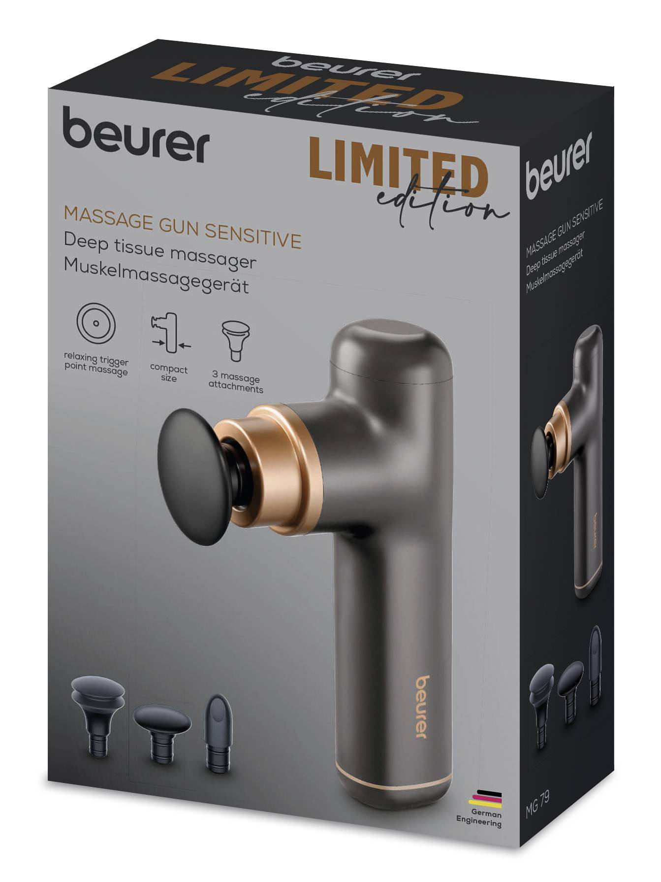 Beurer MG 79 LTD. Massagepistole Schwarz
