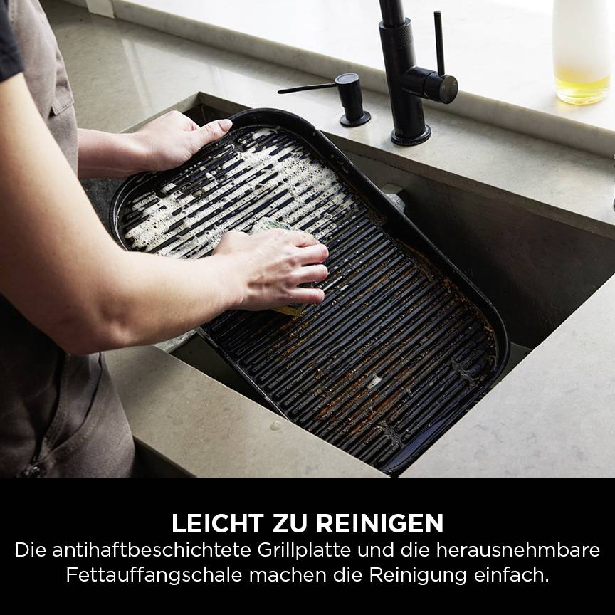 Ninja Woodfire Pro XL Elektro Elektro-Grill Schwarz, Edelstahl